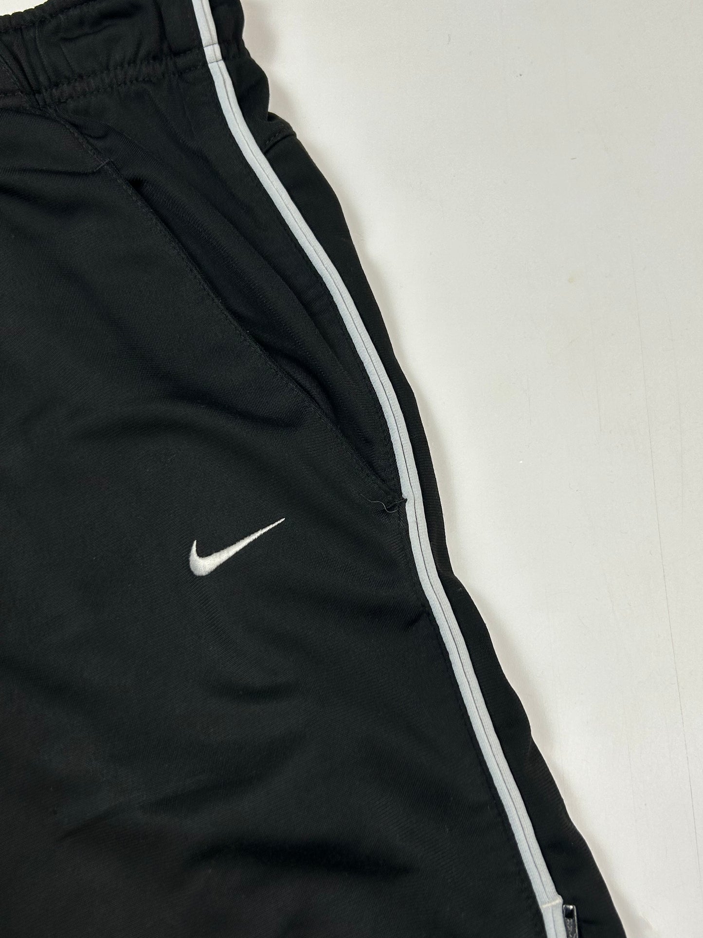 Vintage Nike baggy side stripe track pants (M)