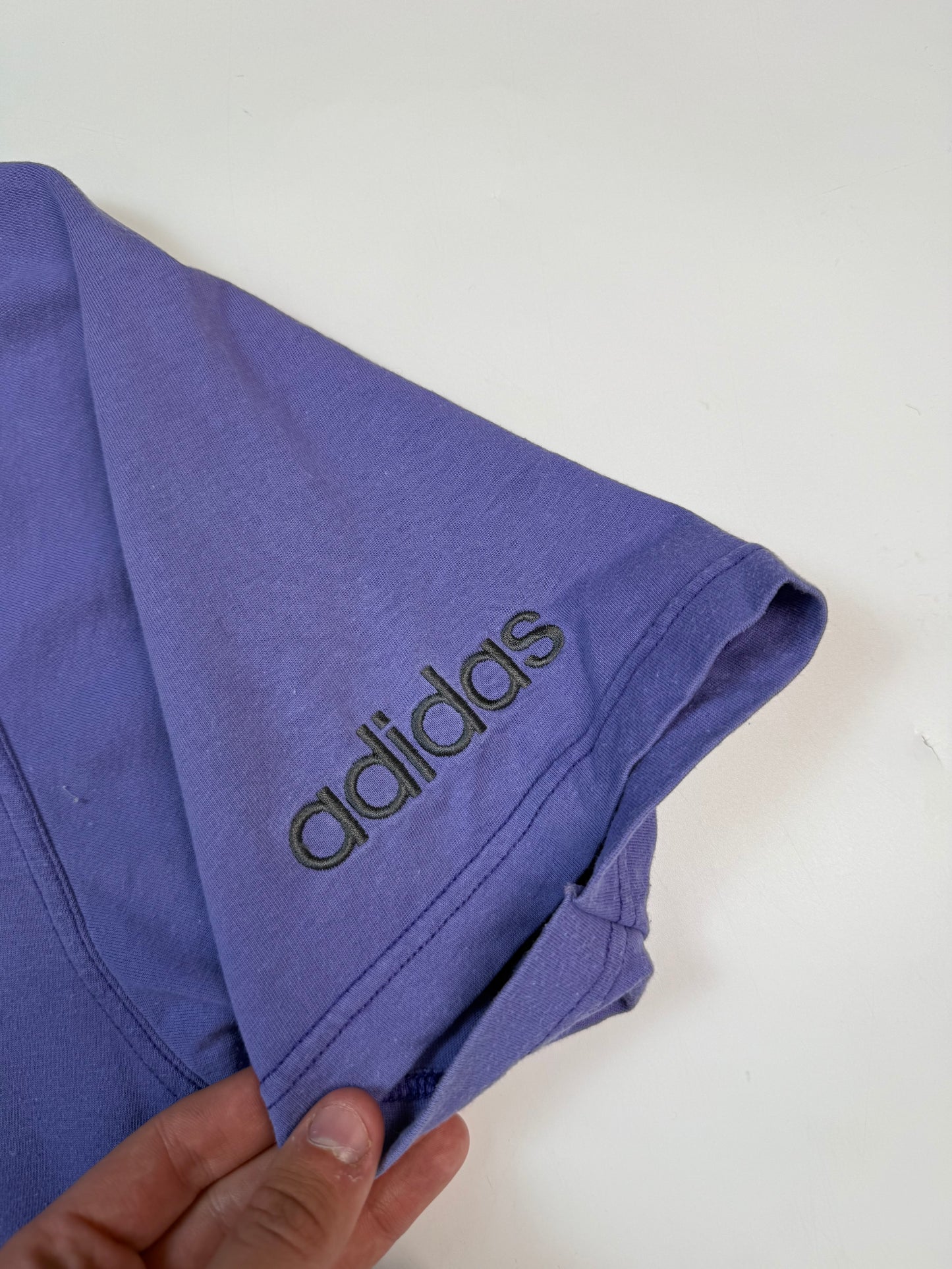 Vintage 80s Adidas olympic centennial collection 1948 tee (M)