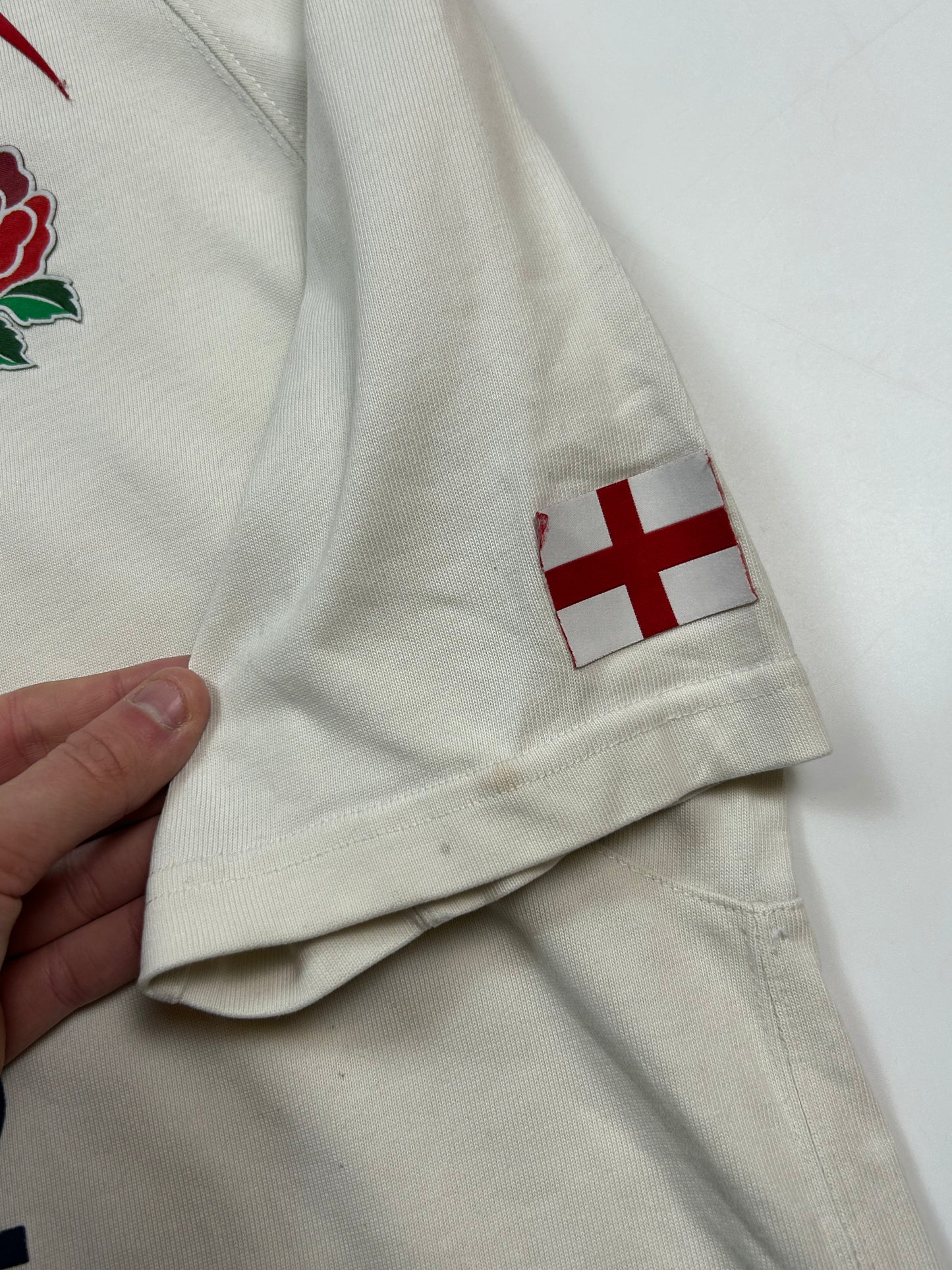 England 2007/09 Nike short sleeve rugby shirt (XL)