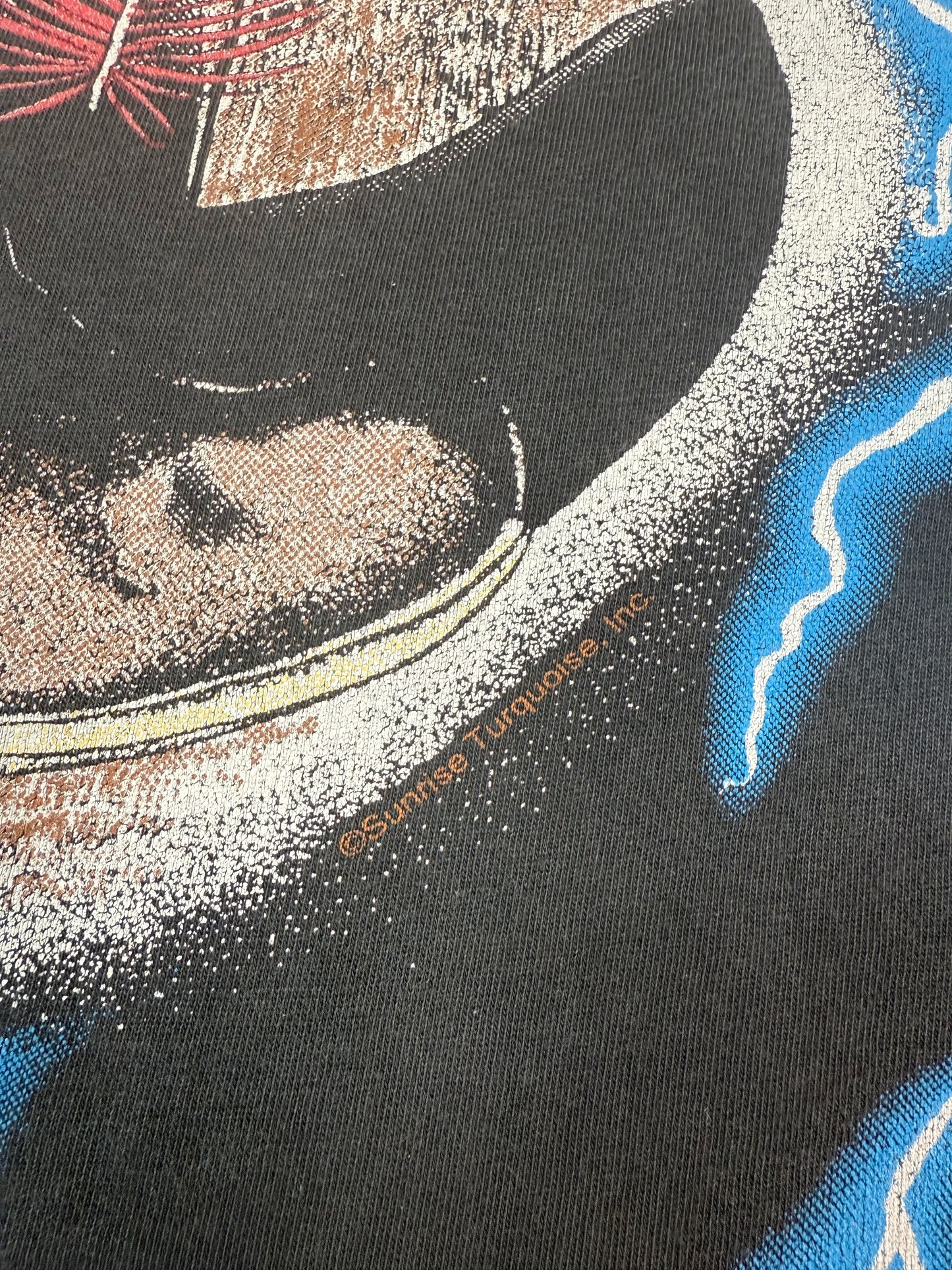 Vintage 90s American Thunder born country tee (XXL)