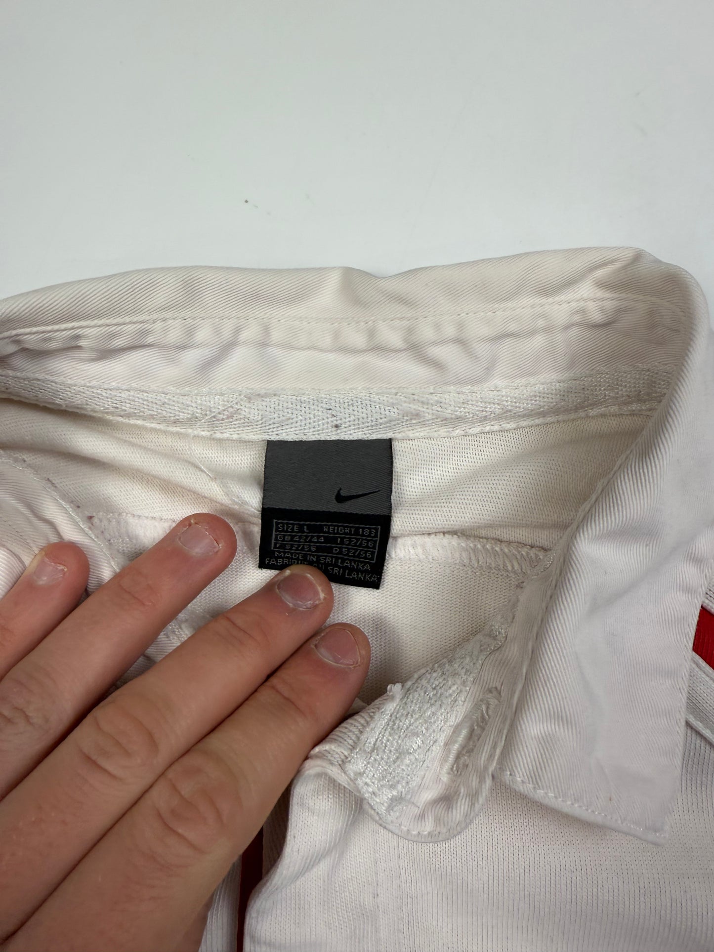 Vintage England 2002/03 Nike home rugby shirt (L)