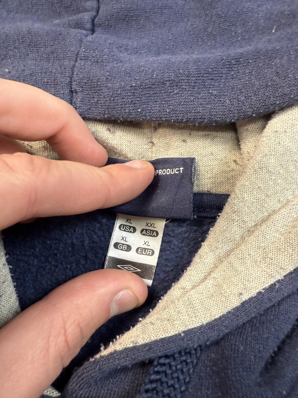 Vintage Y2K Umbro centre logo hoodie (XL)