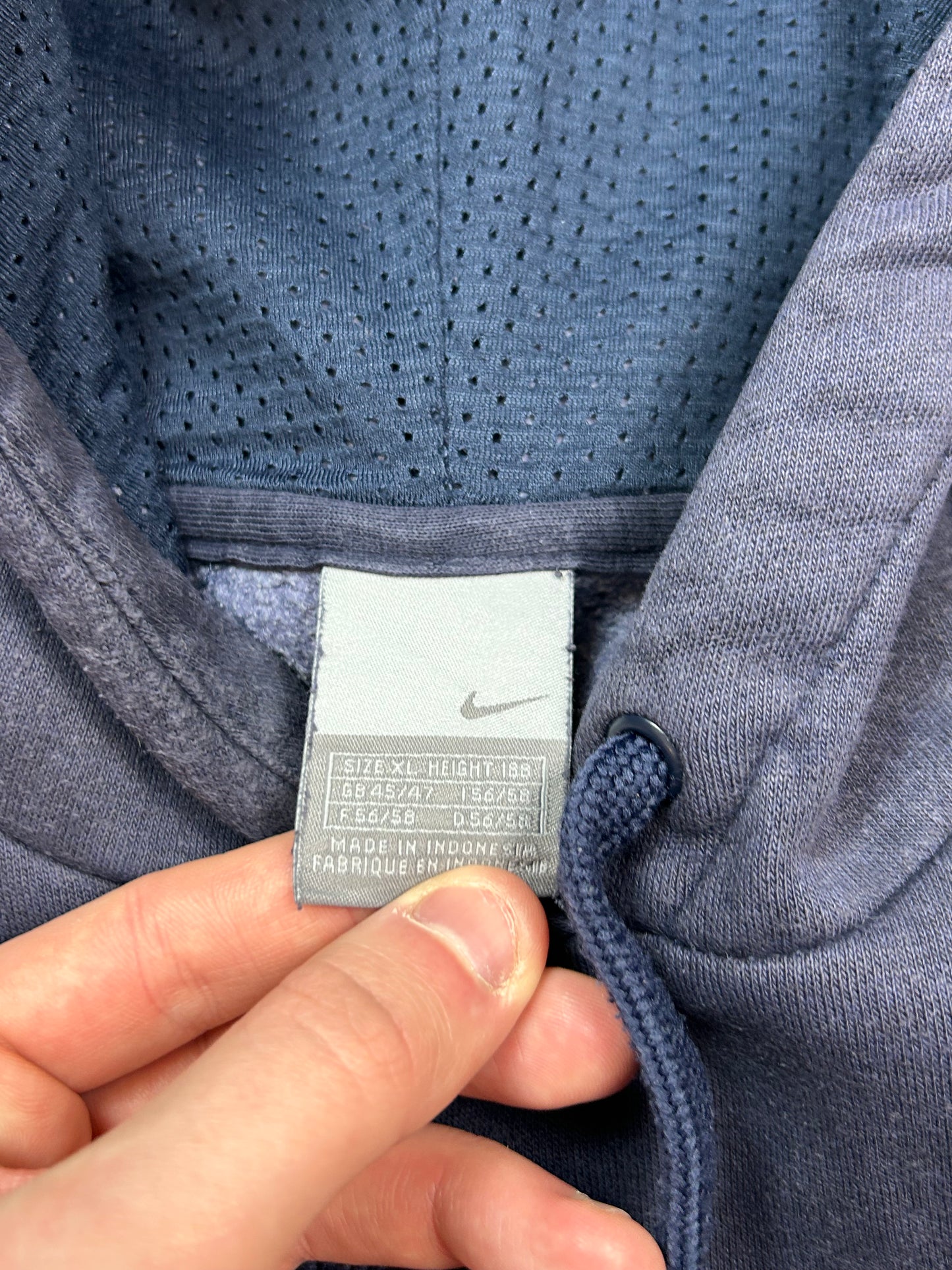 Vintage Nike spell out hoodie (XL)