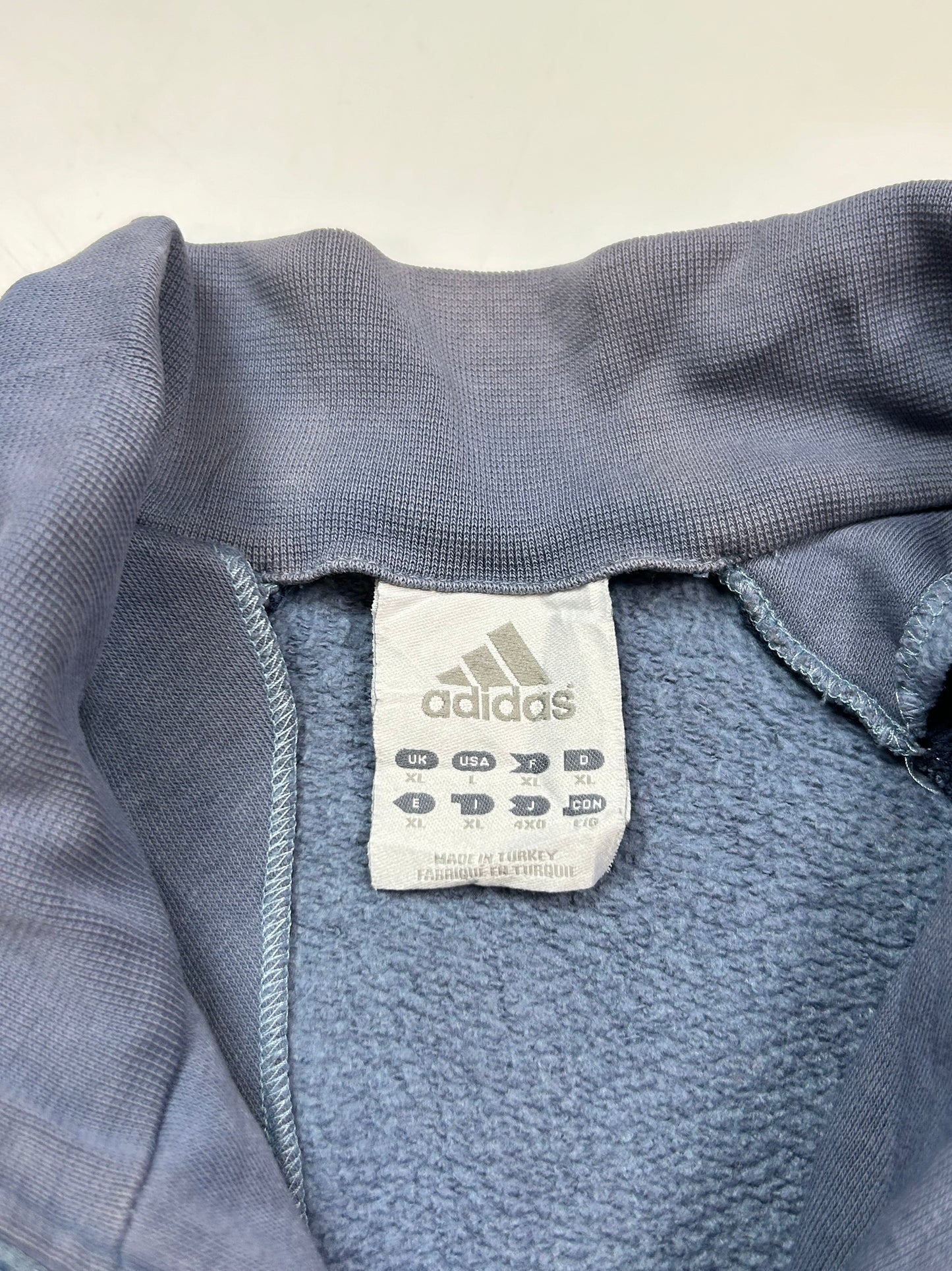 Vintage Adidas quarter zip sweatshirt (L)