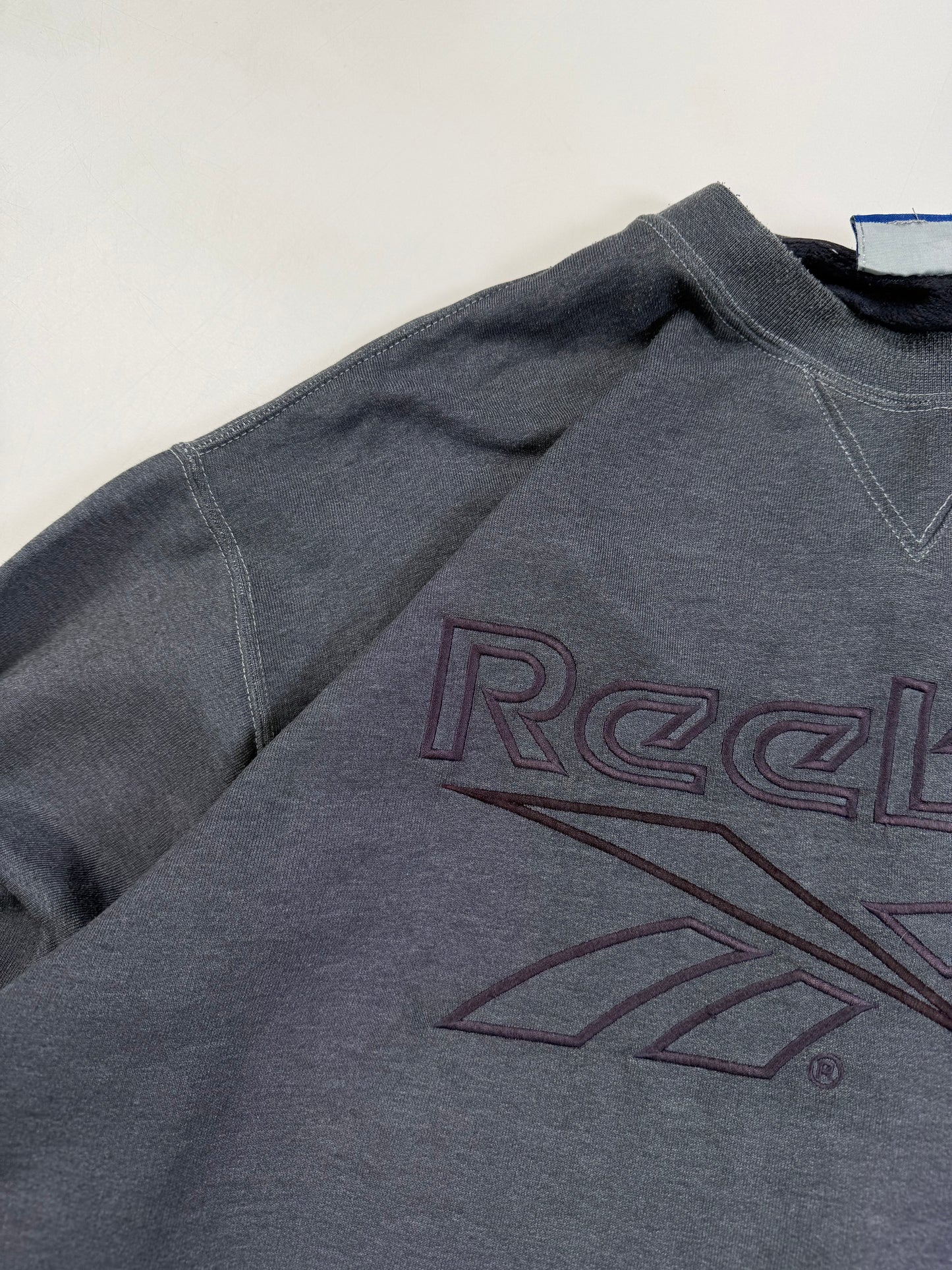 Vintage Reebok spell out sweatshirt (L)