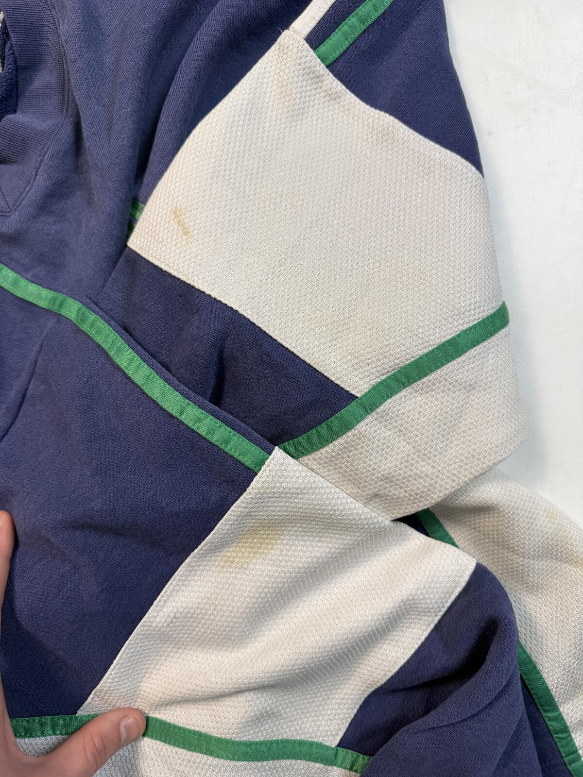 Vintage 90s adidas colour block sweatshirt (XL)