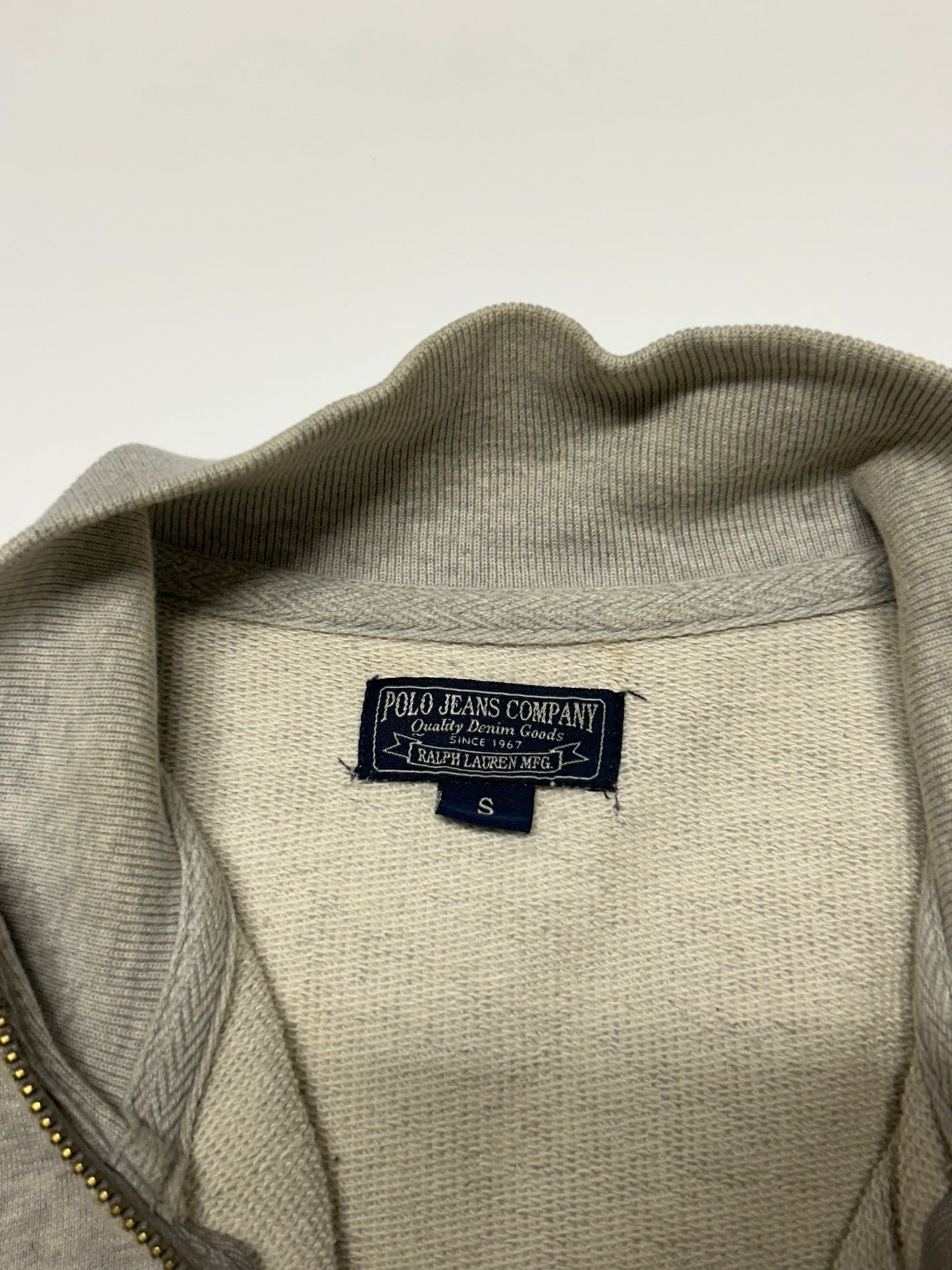 Vintage Ralph Lauren full zip sweatshirt (S)