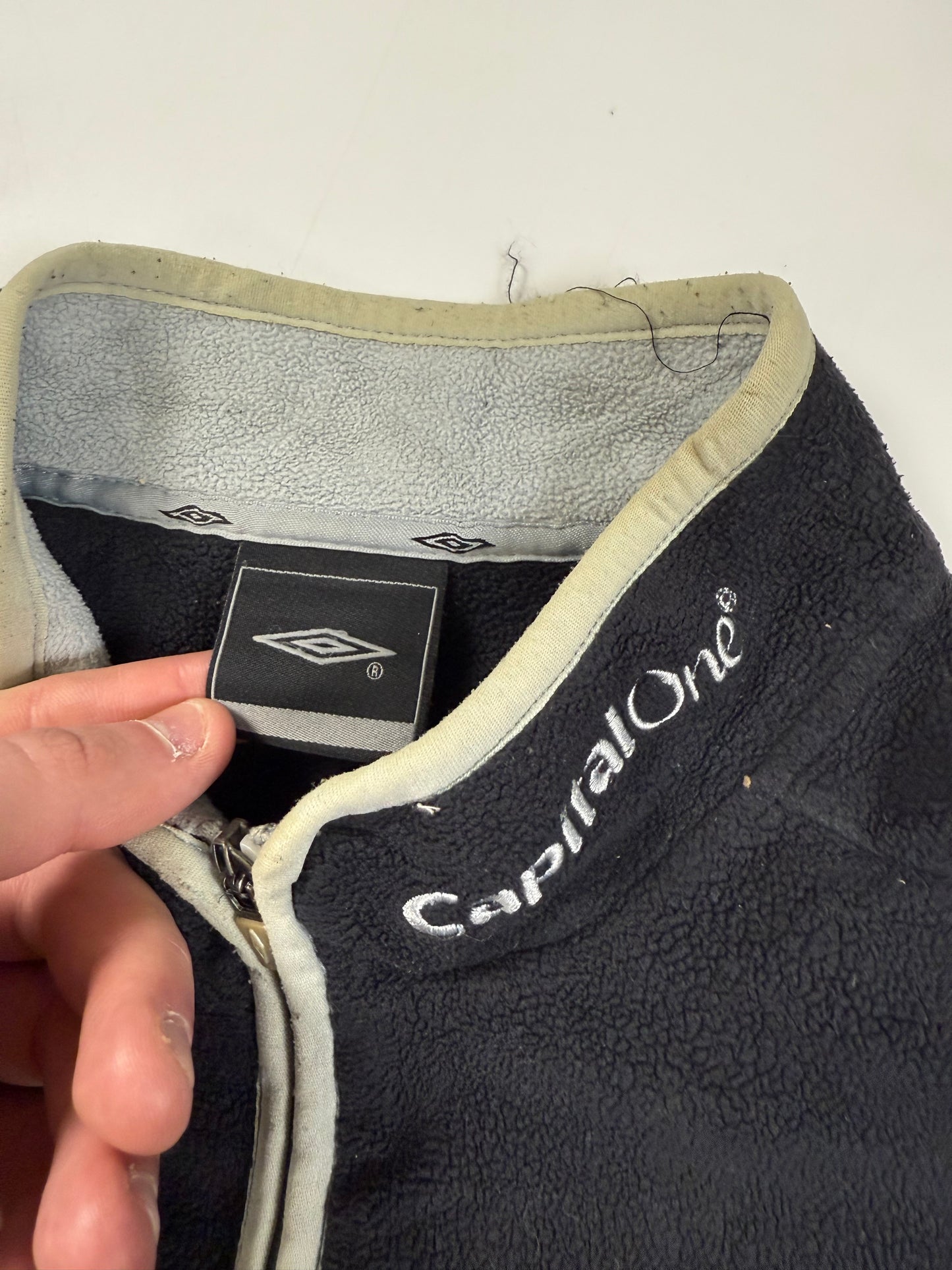 Nottingham Forest 2011/12 Umbro quarter zip fleece (M)