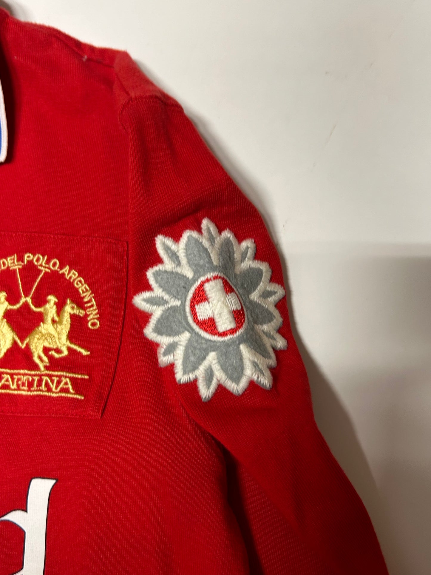 Vintage La Martina long sleeve polo shirt (S)