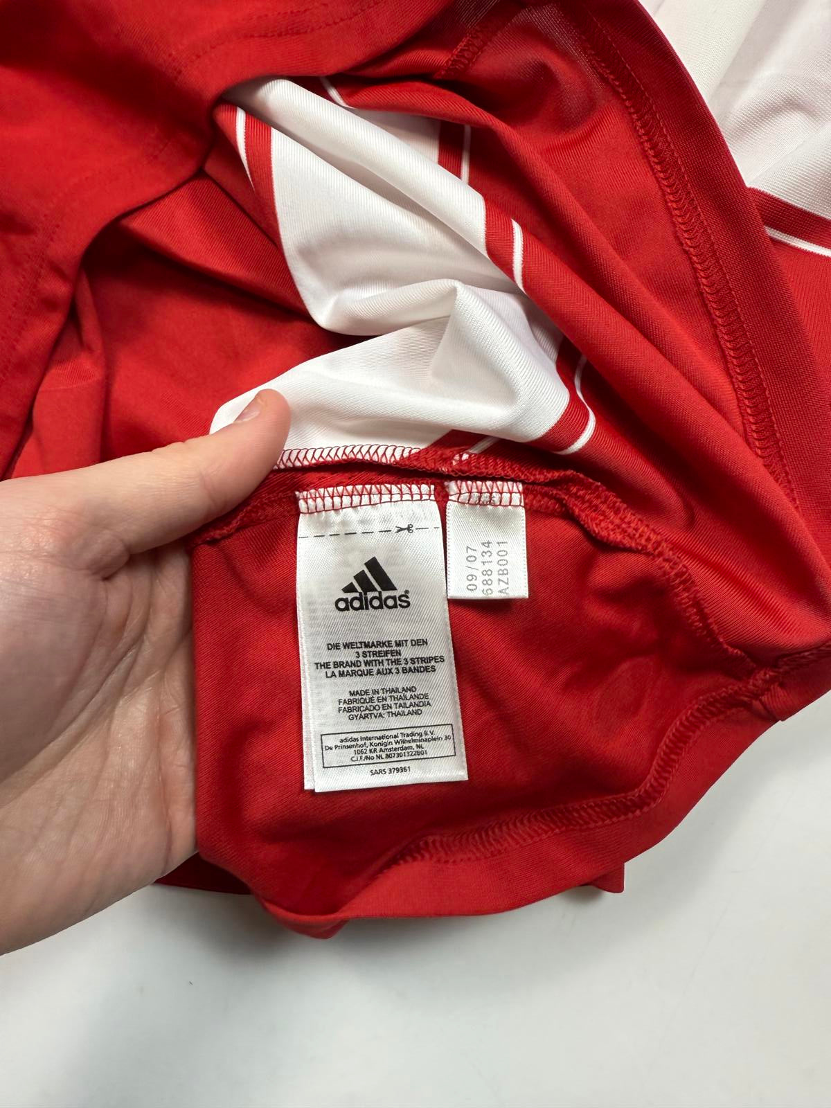 Vintage Bayern Munich 2007/08 Adidas home football shirt (XXL)