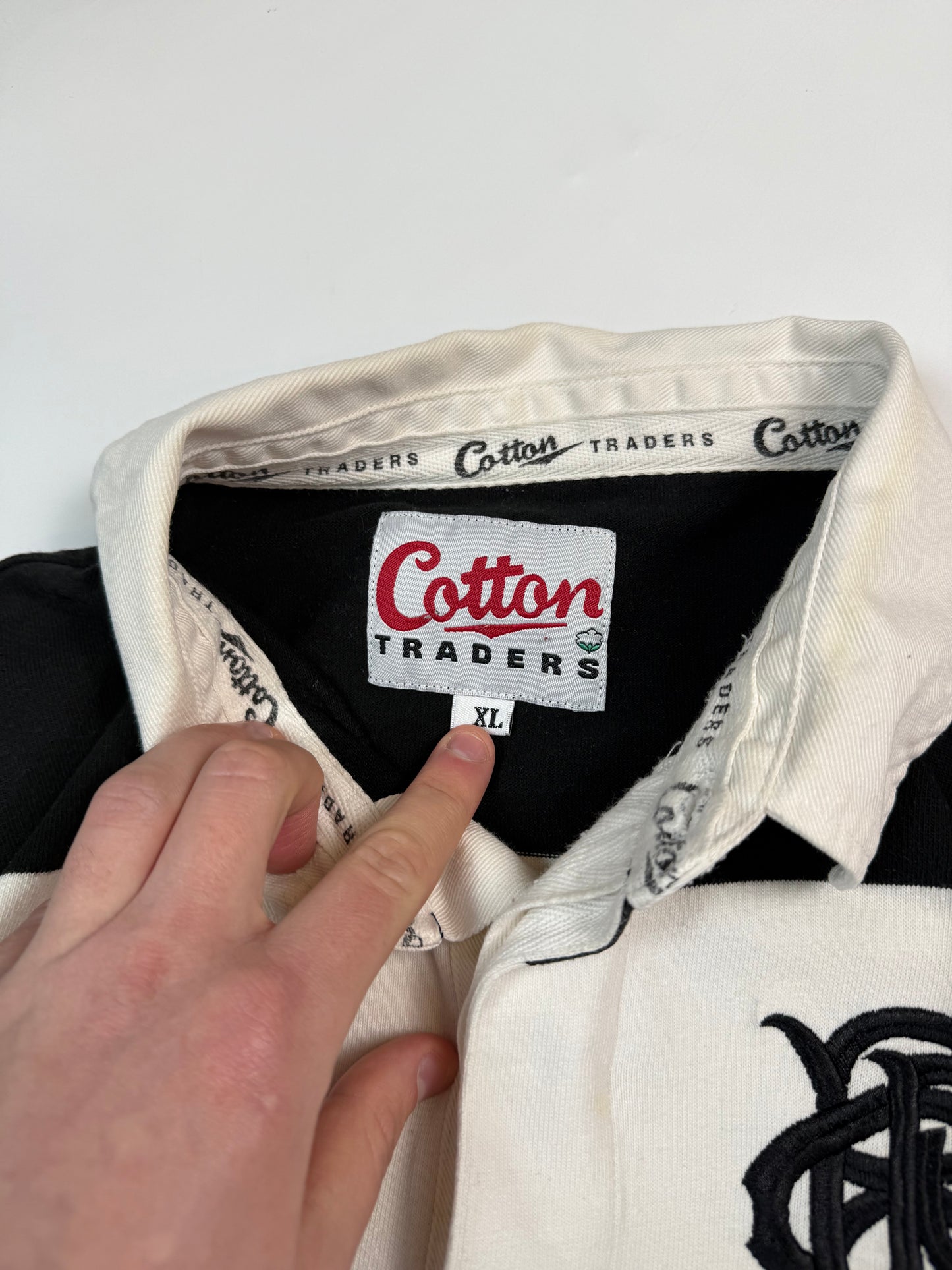 Vintage Barbarians 2006-08 Cotton Traders rugby shirt (XL)