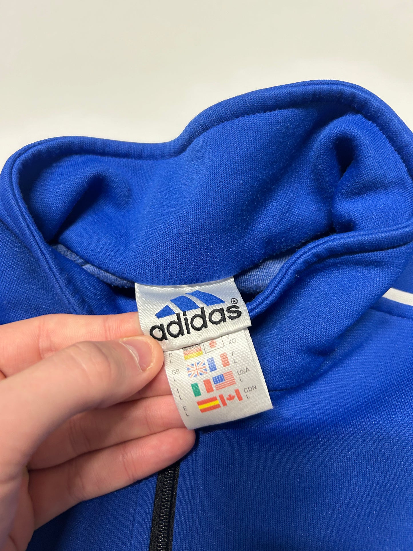 Vintage adidas quarter zip sweatshirt (L)