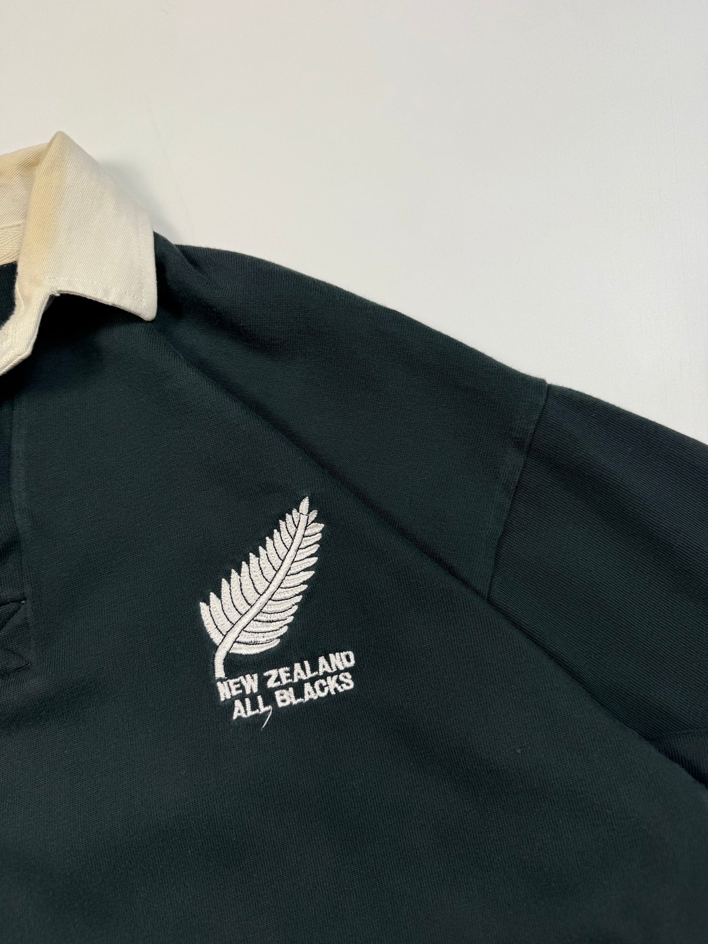 Vintage New Zealand all blacks 1990-92 Canterbury rugby shirt (M)