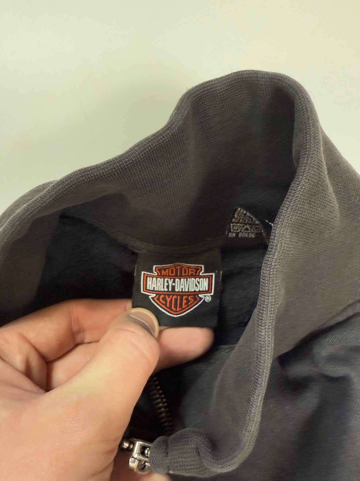 Vintage Harley Davidson full zip sweatshirt (M)