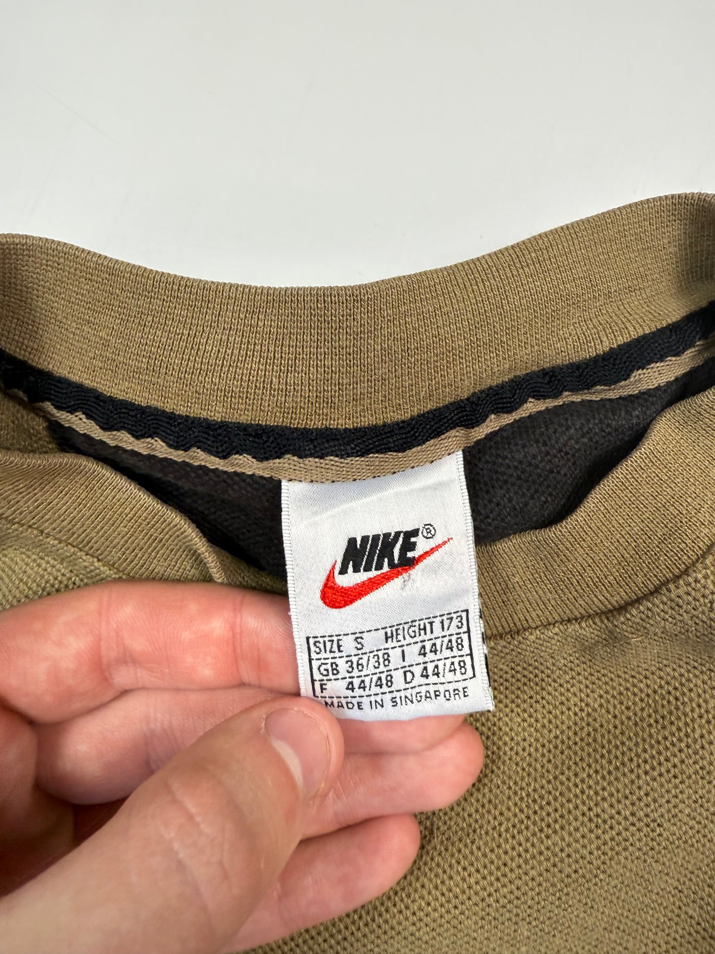 Vintage 90s Nike centre swoosh sweatshirt (S)