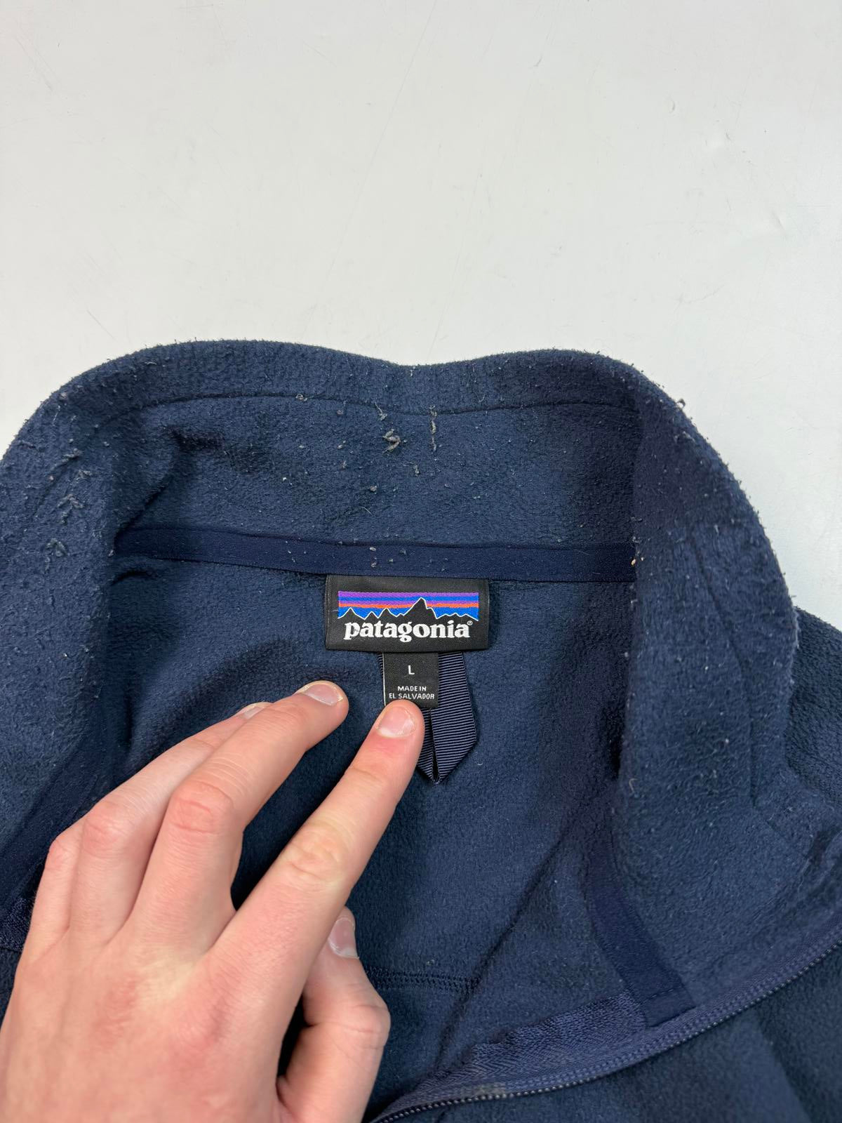 Patagonia full zip fleece (L)