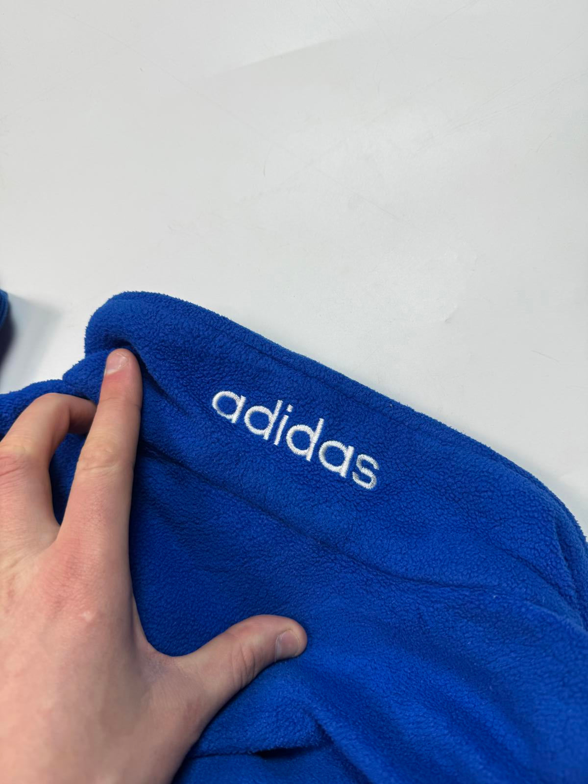 Vintage 90s adidas originals colour block fleece (L)