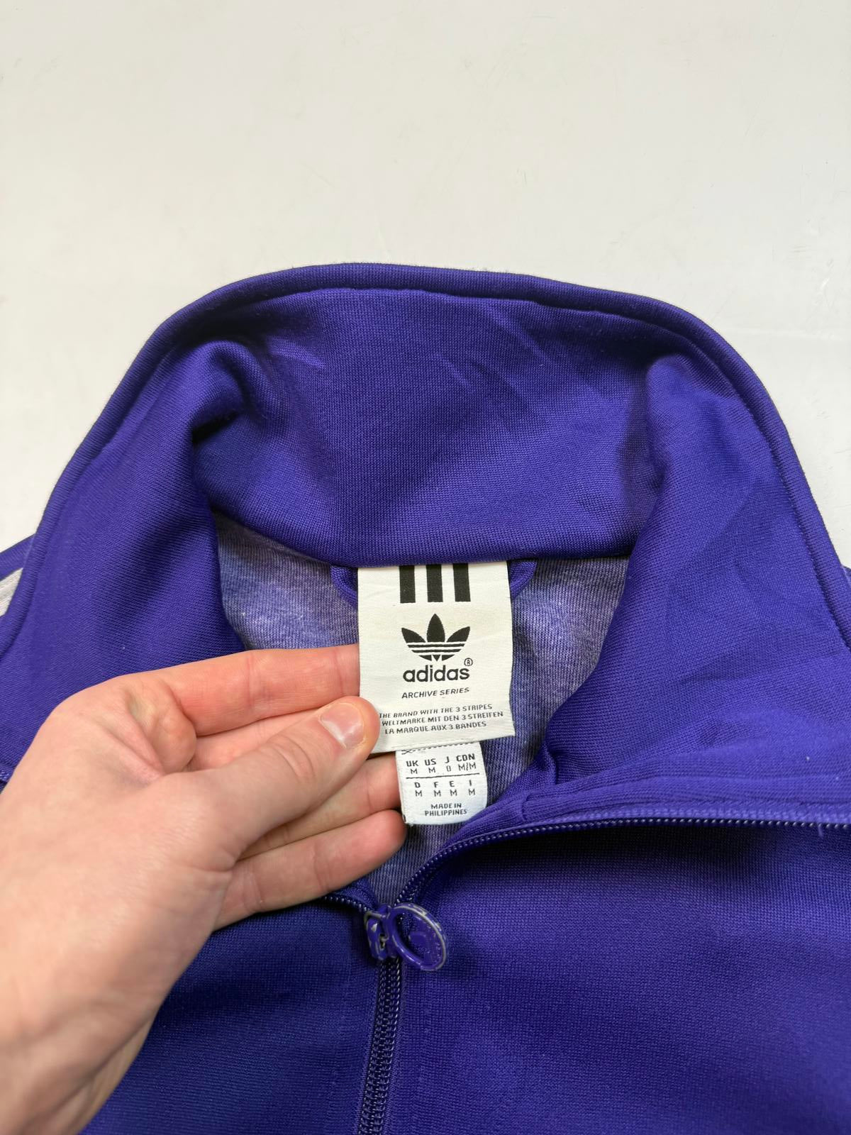 Adidas originals colour block track top (M)