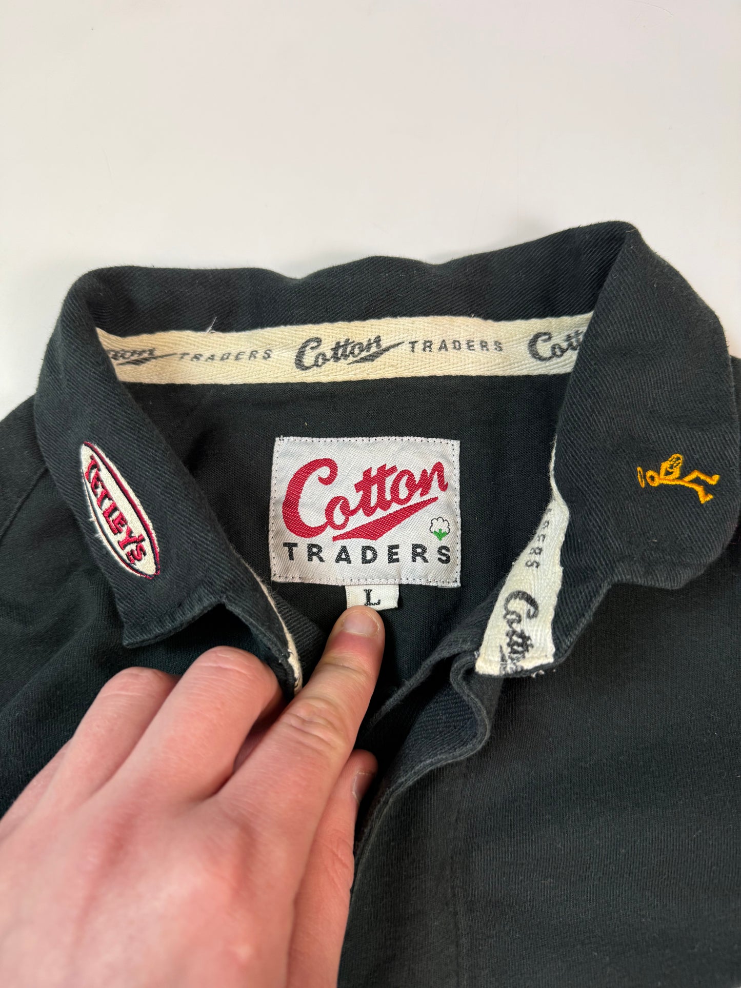 Vintage Northampton 1998/99 Cotton Traders rugby shirt (L)