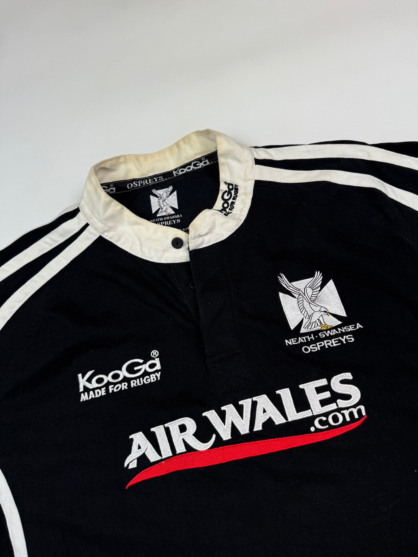 Vintage Neath & Swansea Ospreys 2003/04 Kooga rugby shirt (XL)