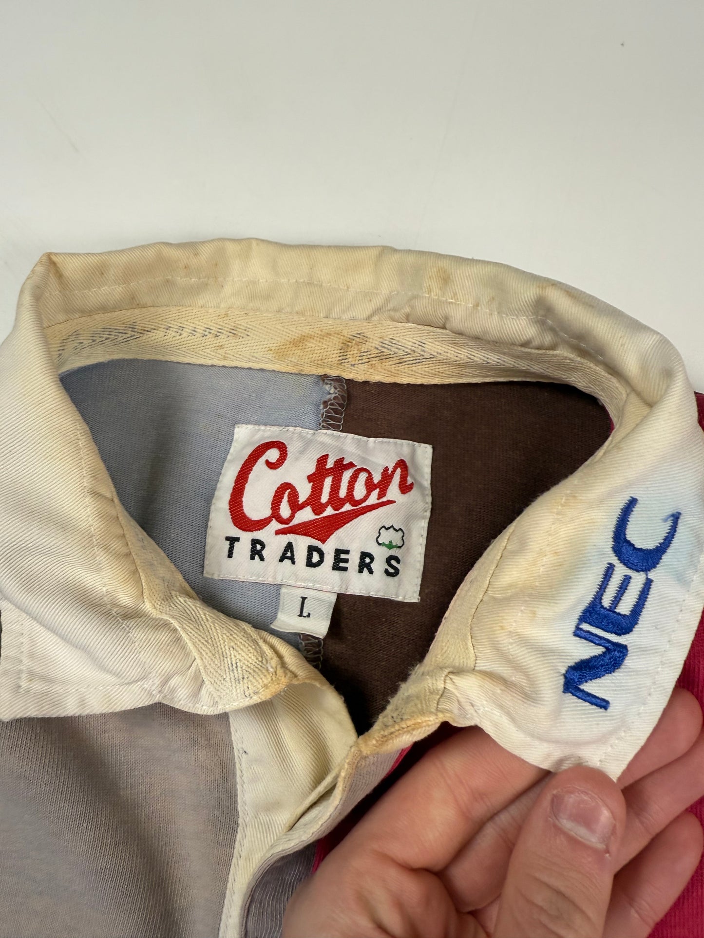 Vintage Harlequins 1998 Cotton Traders rugby shirt (L)