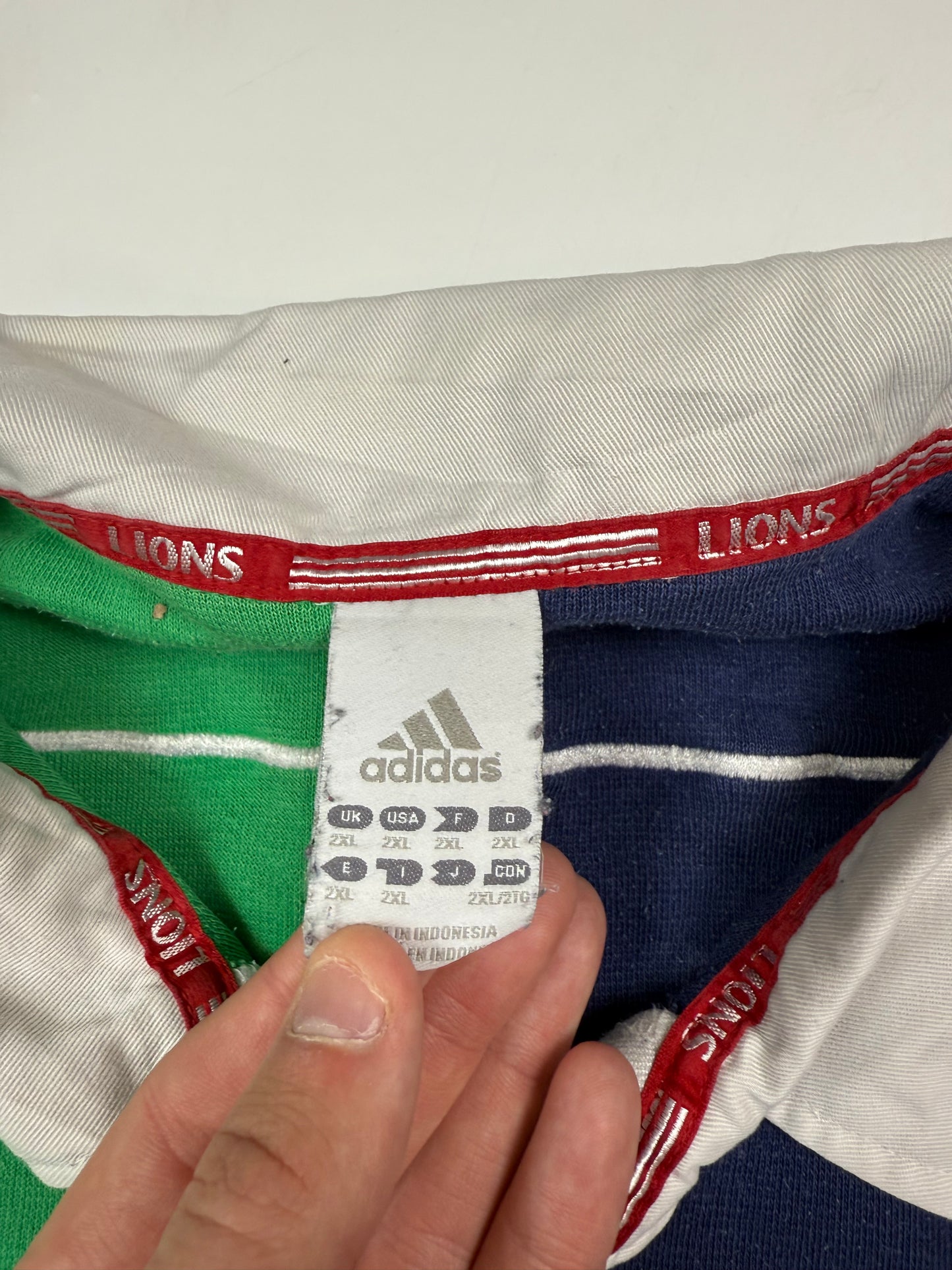 Vintage British & Irish Lions 2005/06 Adidas rugby shirt (XXL)