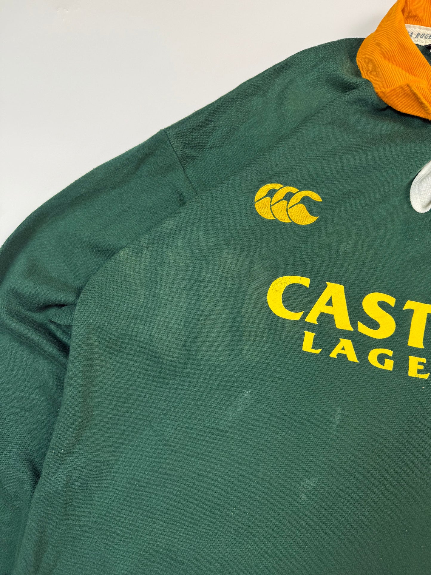 Vintage South Africa 2004 Canterbury techtex rugby shirt (XL)