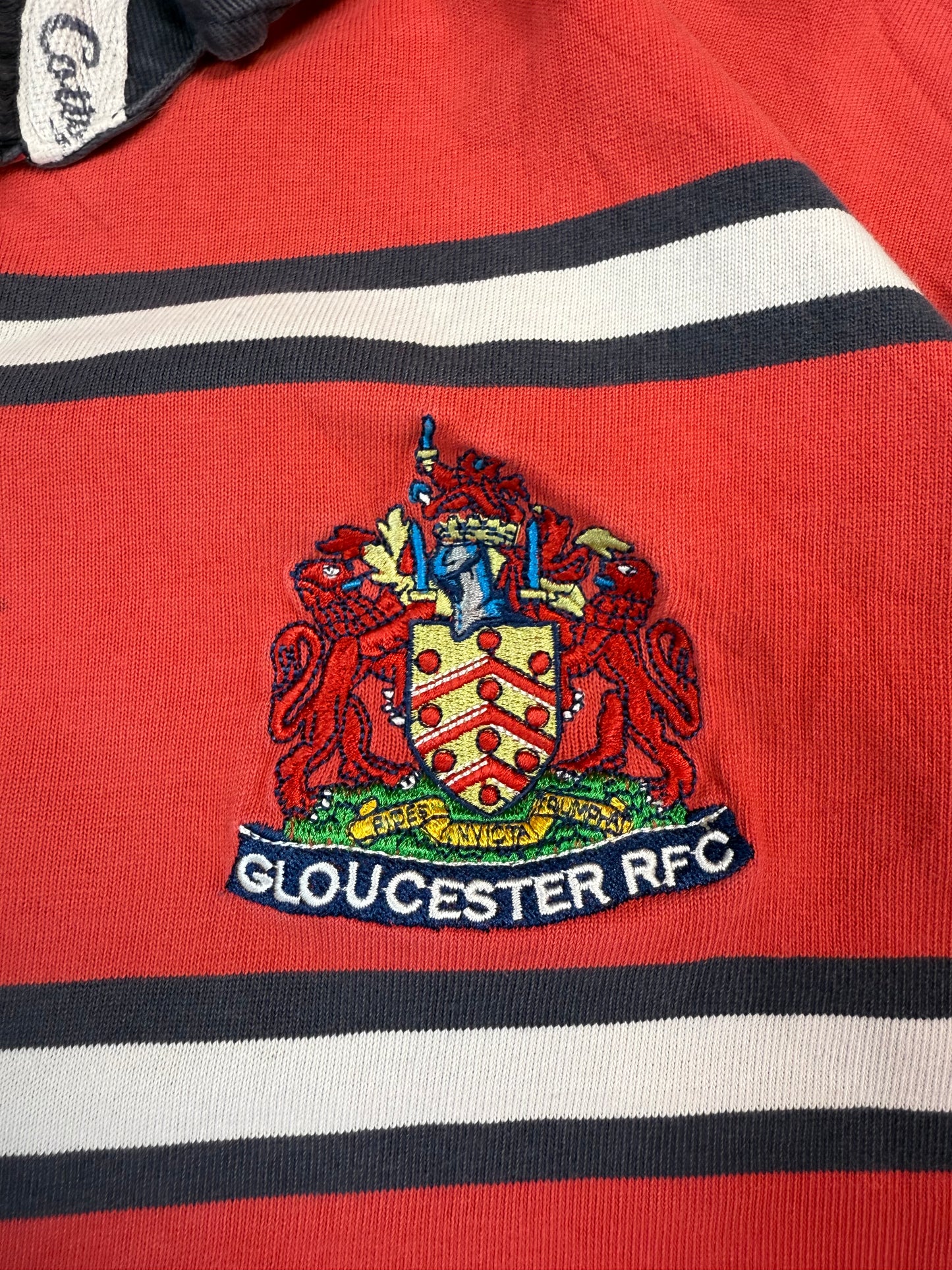 Vintage Gloucester 2002/03 Cotton Traders rugby shirt (XL)
