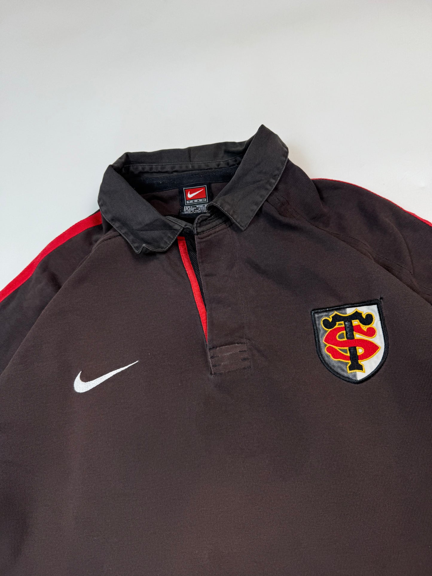 Vintage 90s Stade Toulousain Nike rugby shirt (L)