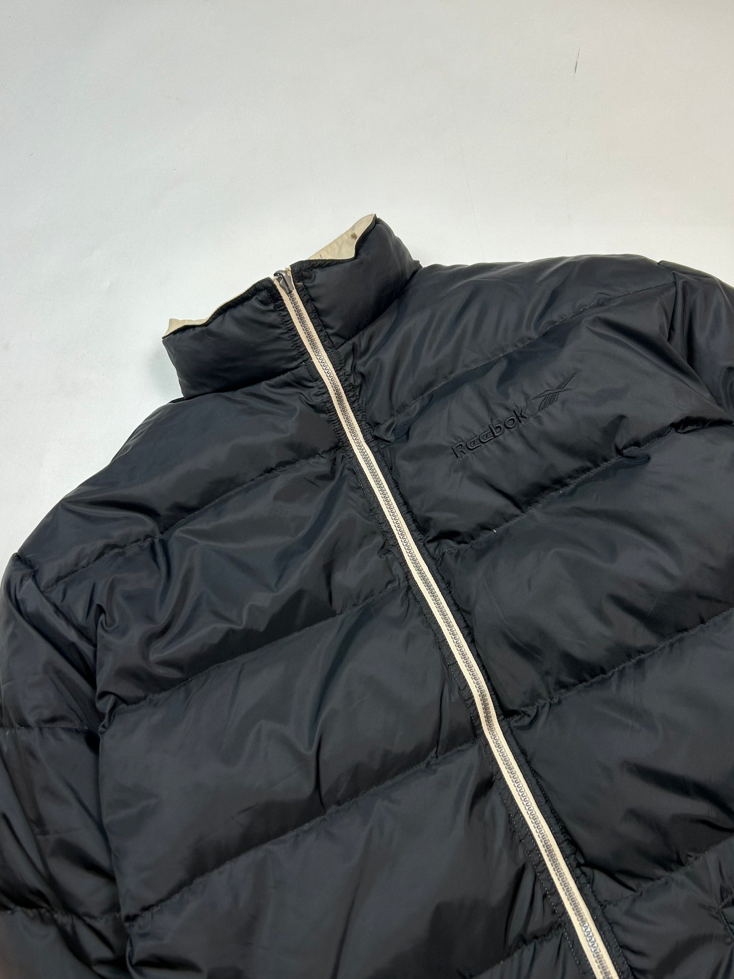 Vintage Reebok reversible puffer jacket (L)