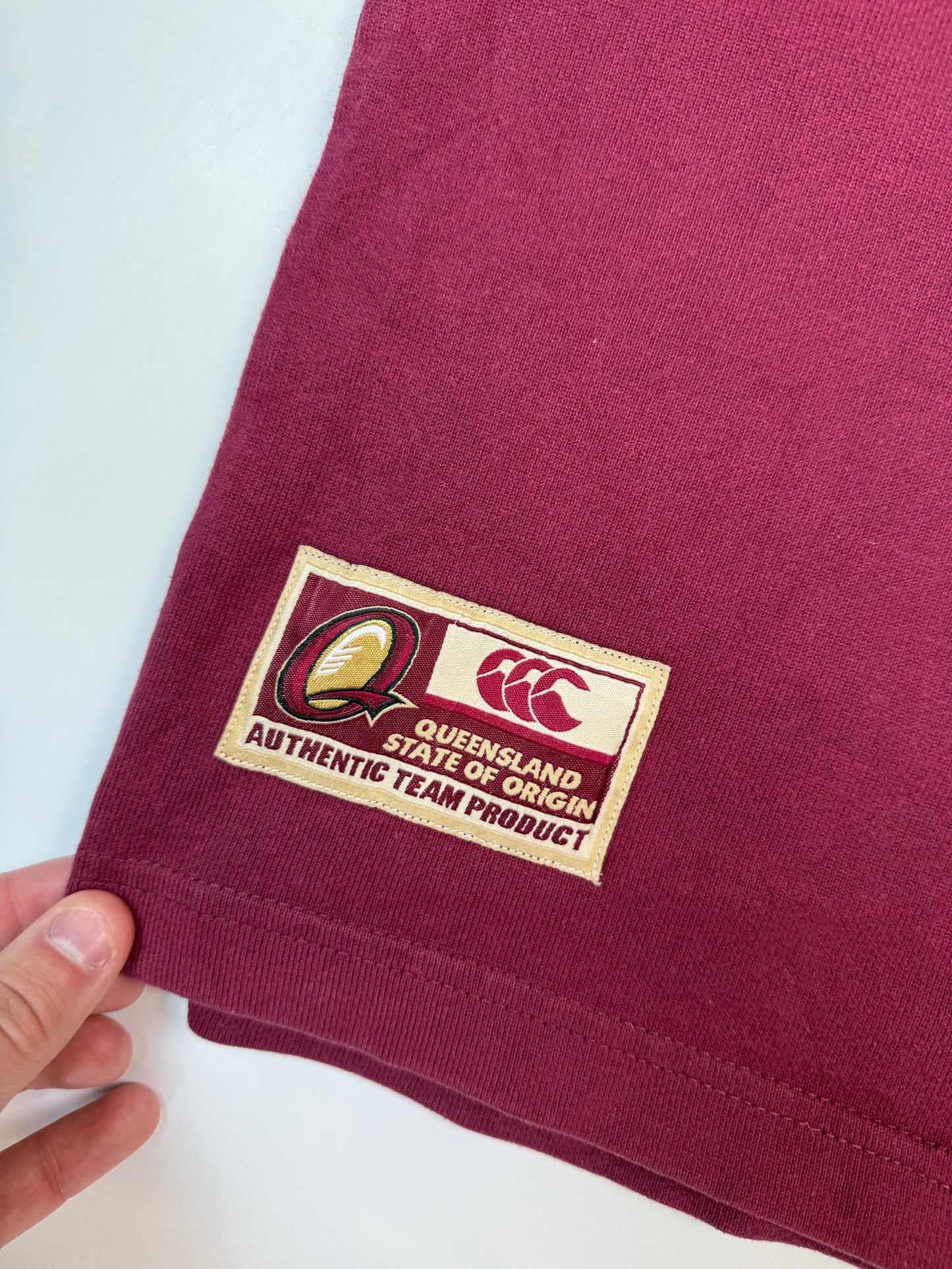 Vintage Queensland state of origin 2003 Canterbury rugby league shirt (XL)