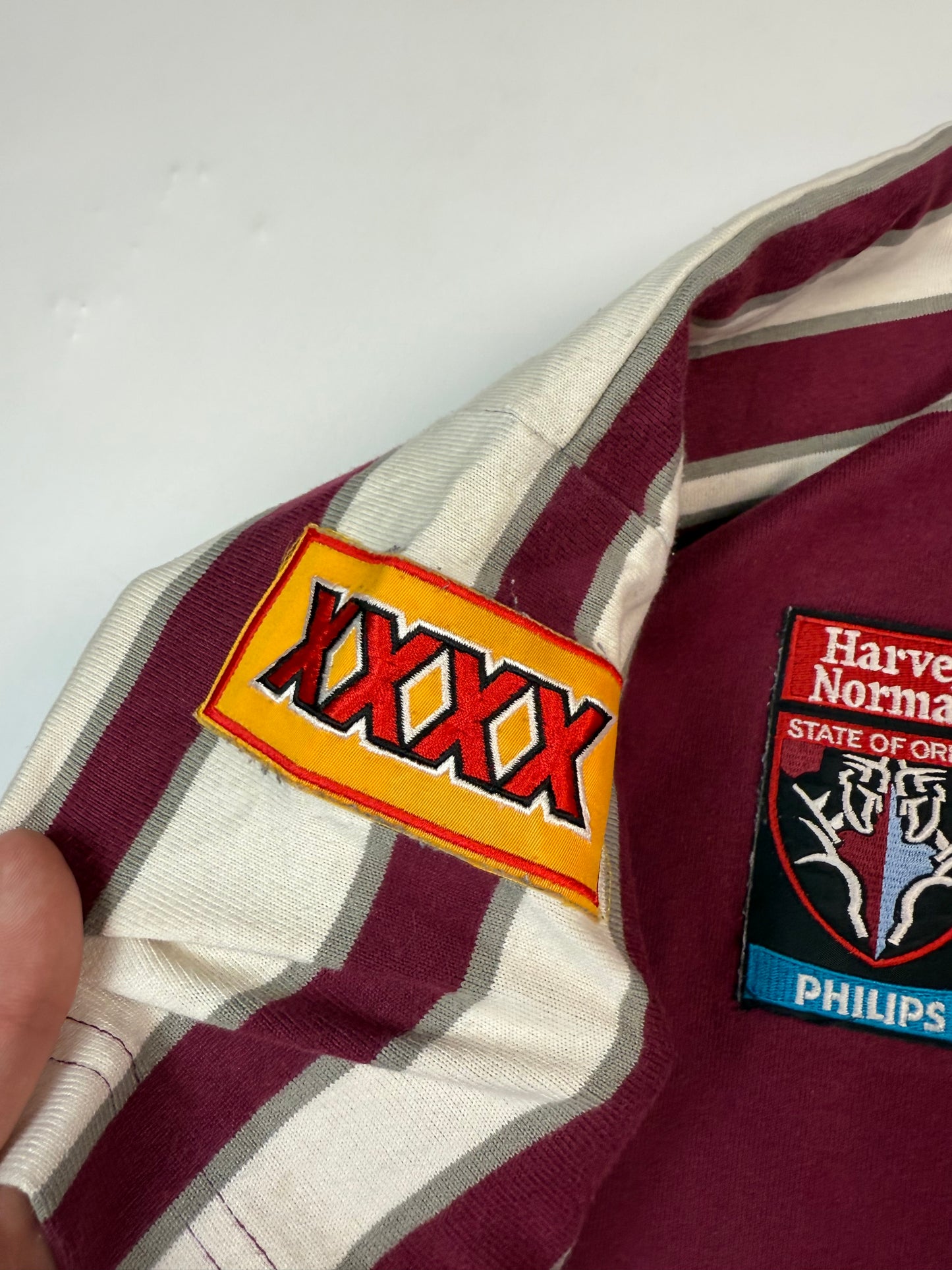 Vintage Queensland state of origin 2003 Canterbury rugby league shirt (XL)