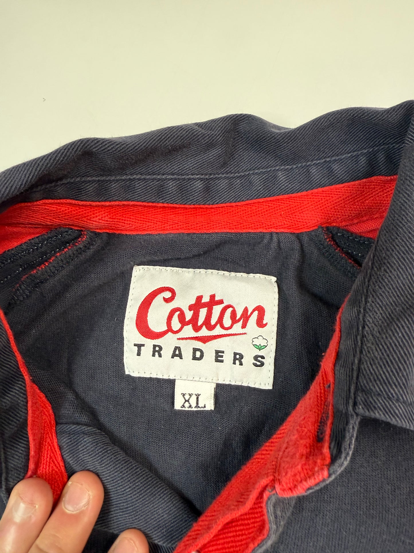 Vintage Gloucester 2003-05 Cotton Traders away rugby shirt (XL)