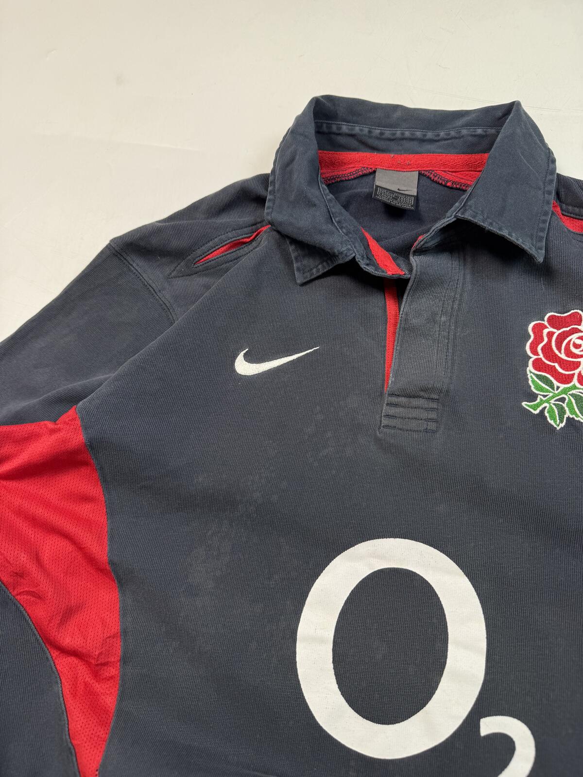Vintage England 2003-05 Nike away rugby shirt (L)