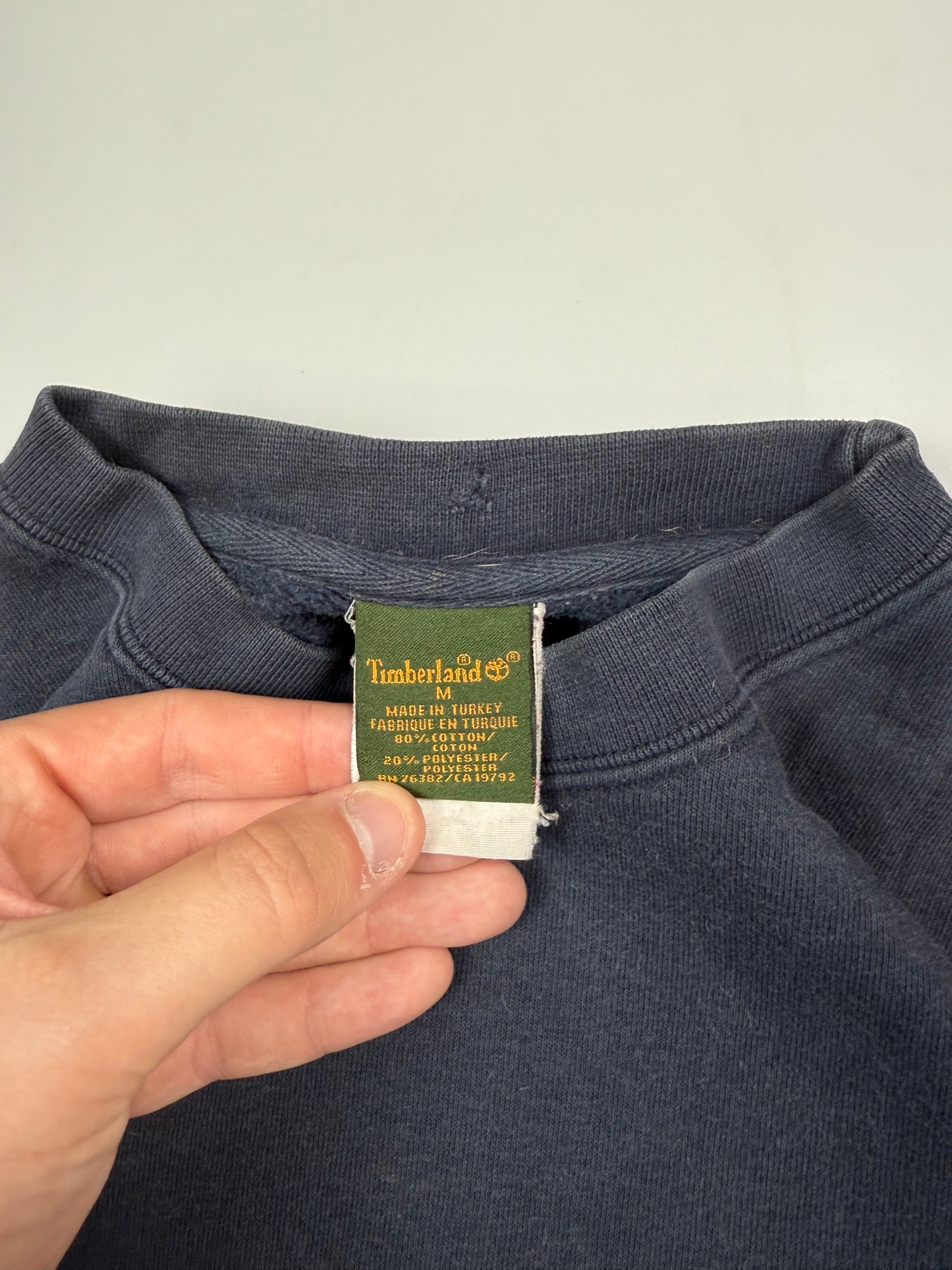 Vintage 90s Timberland spell out sweatshirt (M)