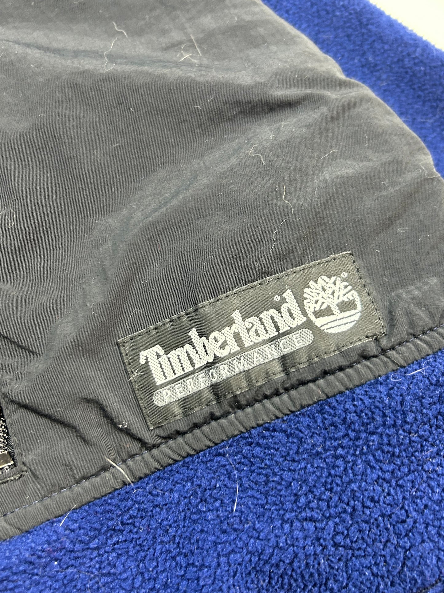 Vintage Timberland performance full zip fleece (S)