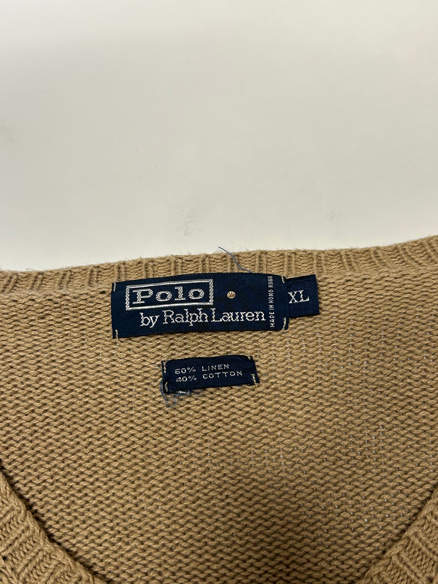 Vintage 90s Ralph Lauren knit sweater (XL)