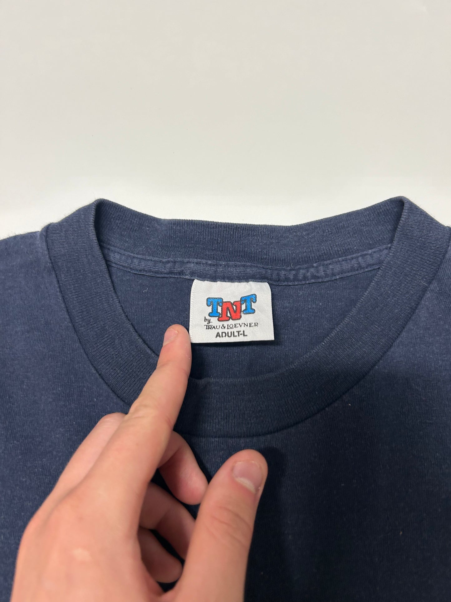 Vintage 90s Taz Warner Bros tee (L)