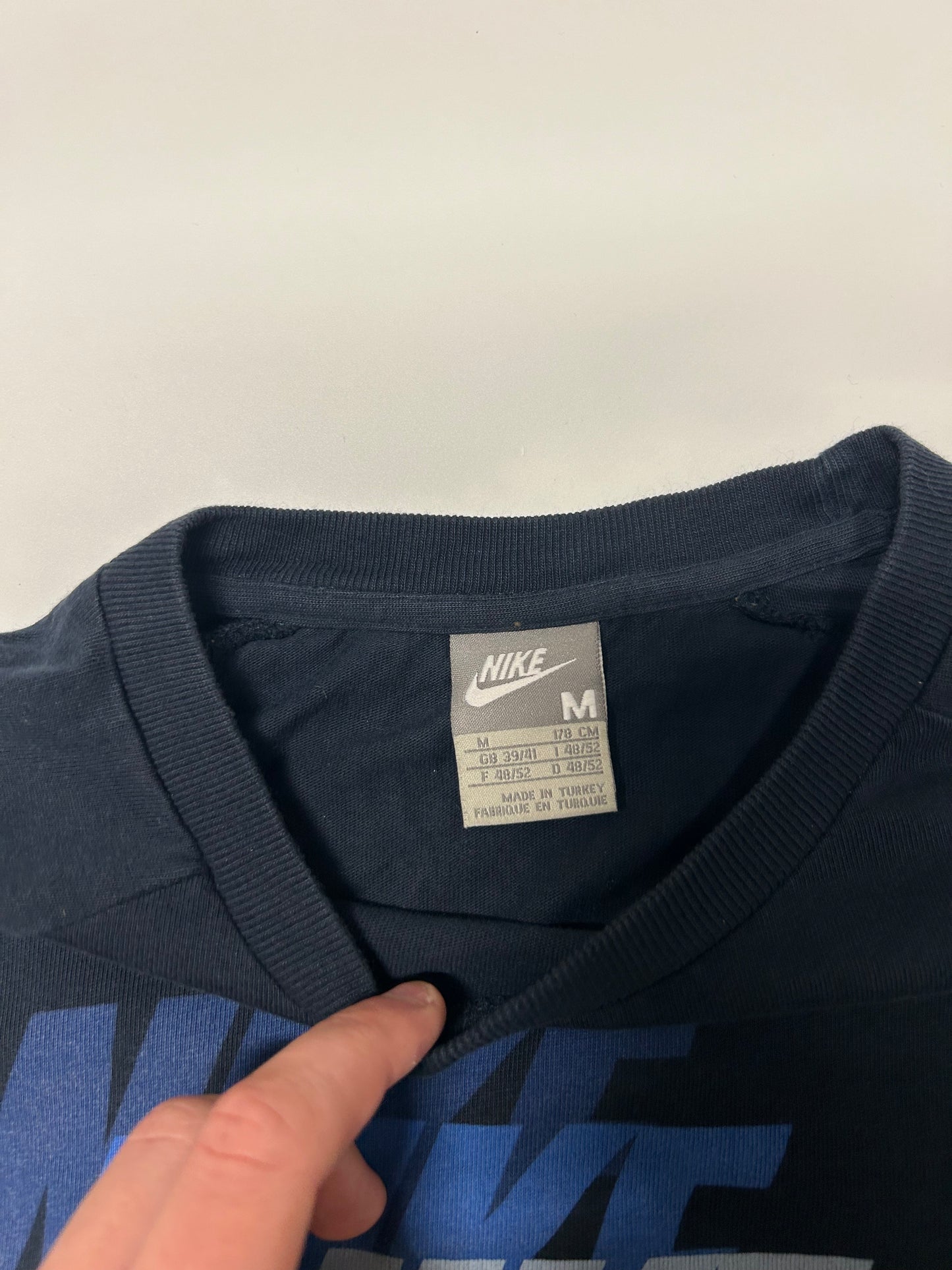 Vintage Nike spell out sweatshirt (M)