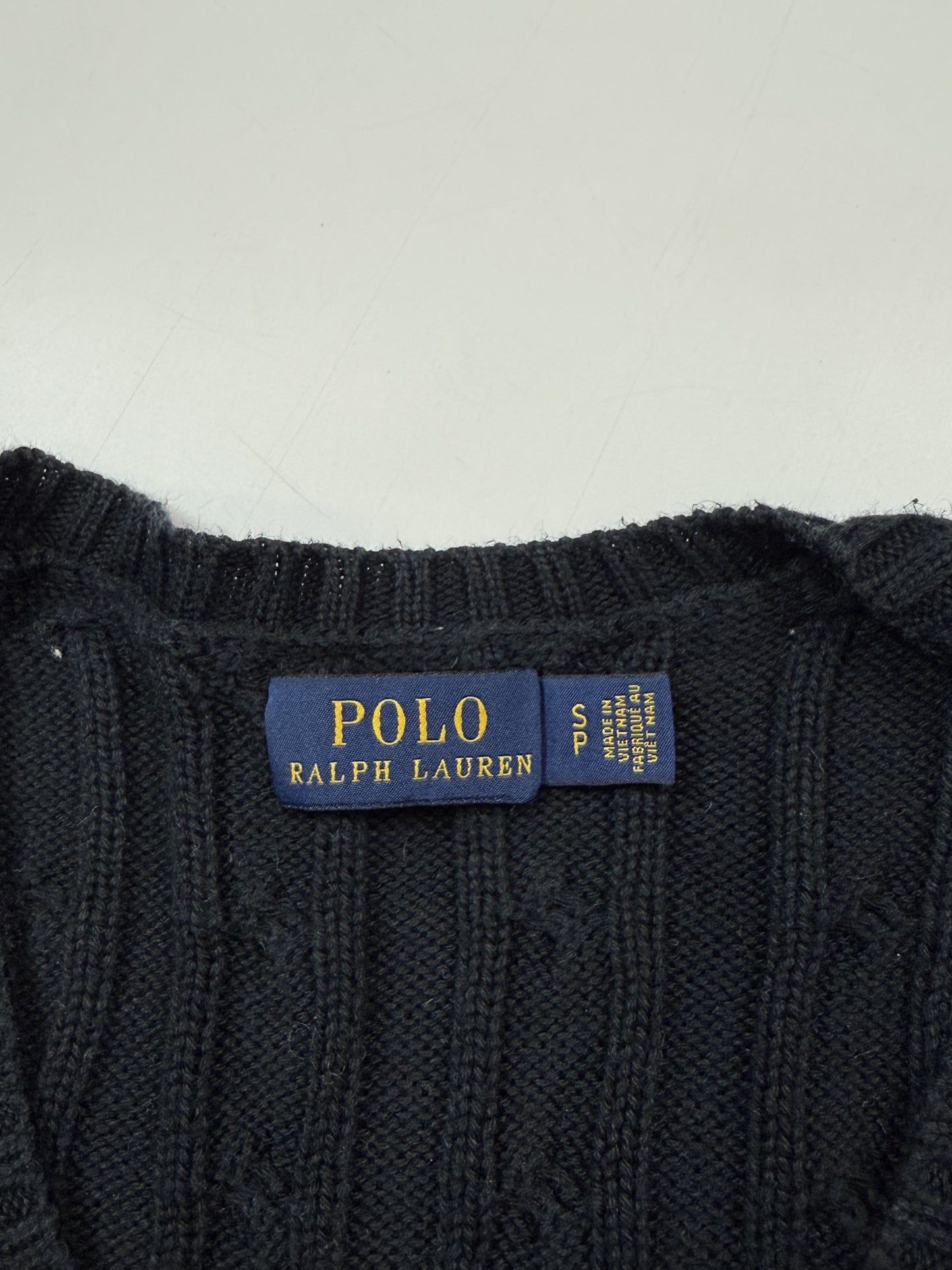 Polo Ralph Lauren cable knit sweater (S)