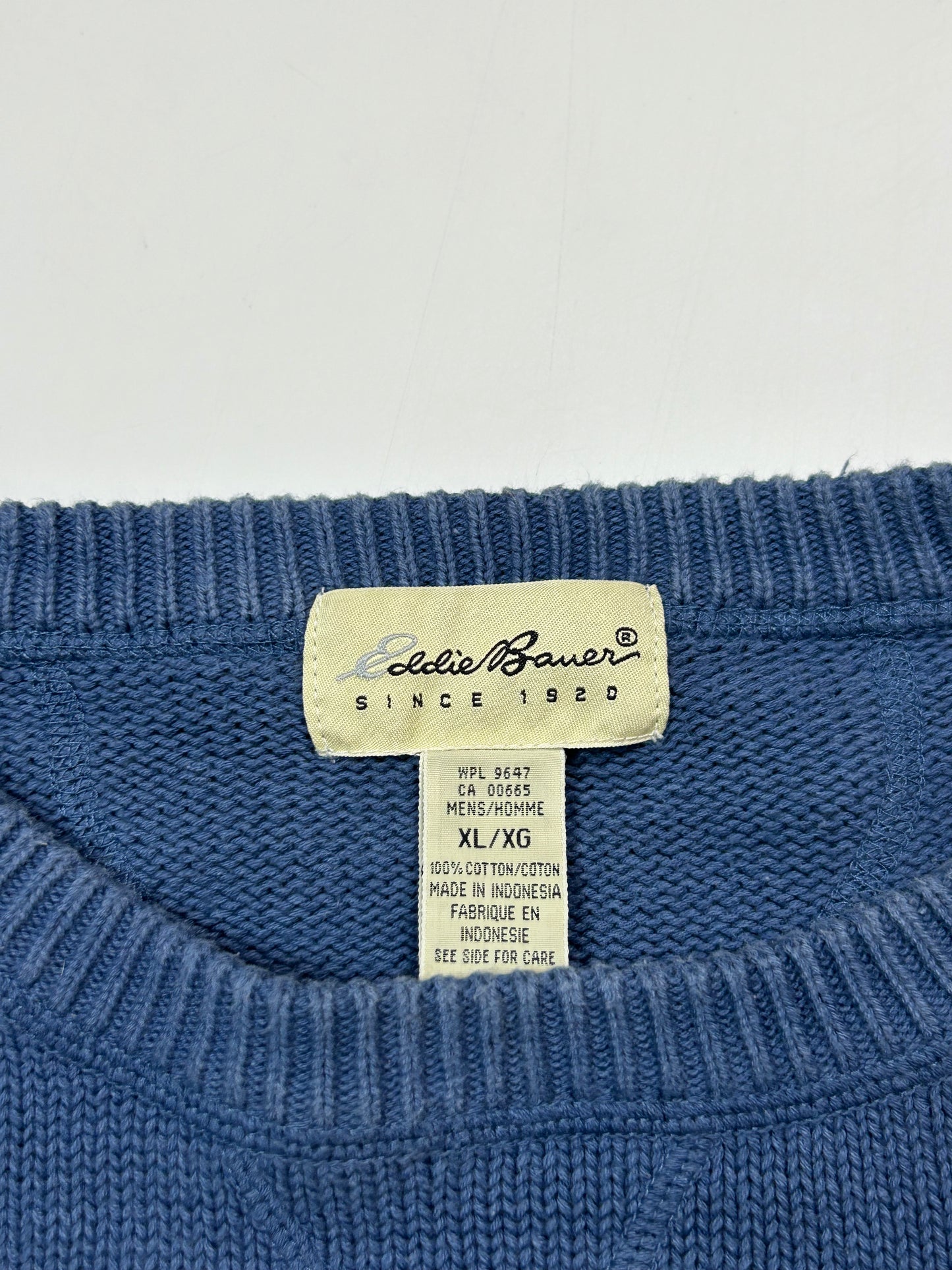 Vintage 90s Eddie Bauer knit sweater (XL)
