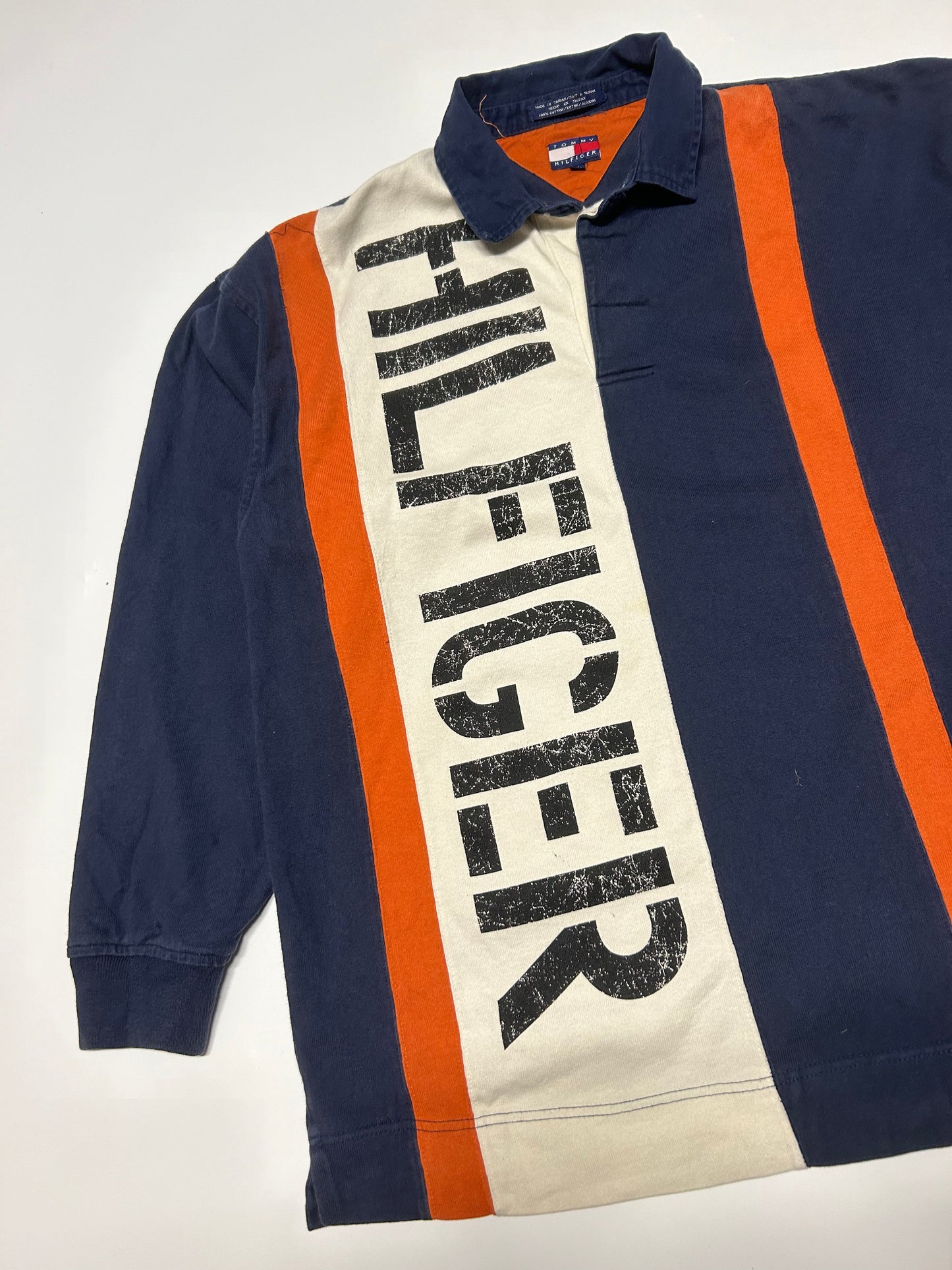 Vintage 90s Tommy Hilfiger rugby polo (L)