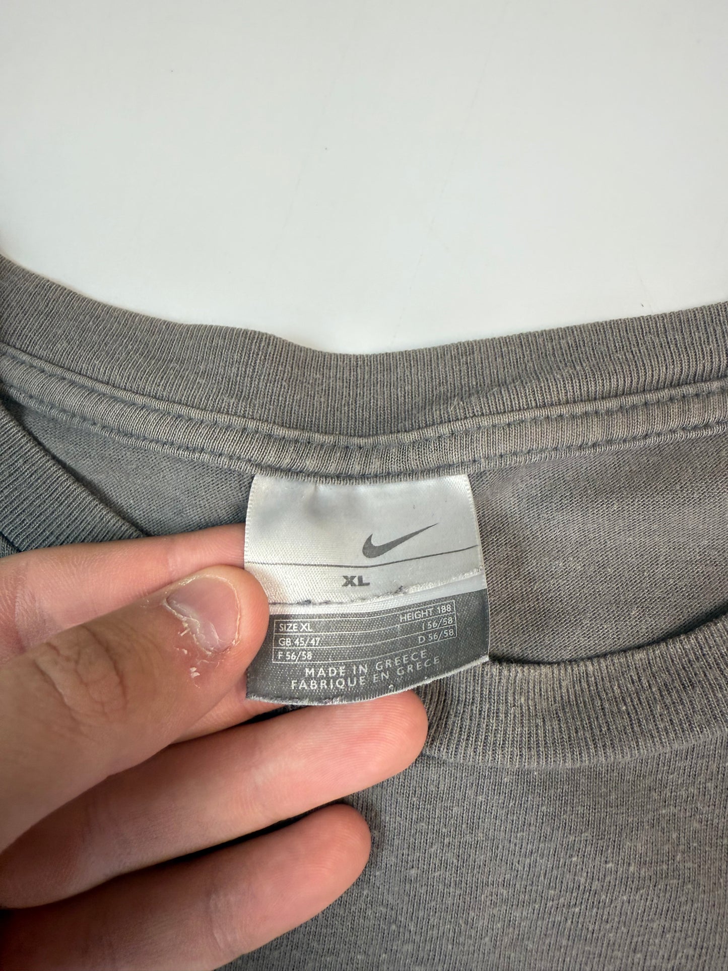 Vintage Nike centre swoosh tee (XL)