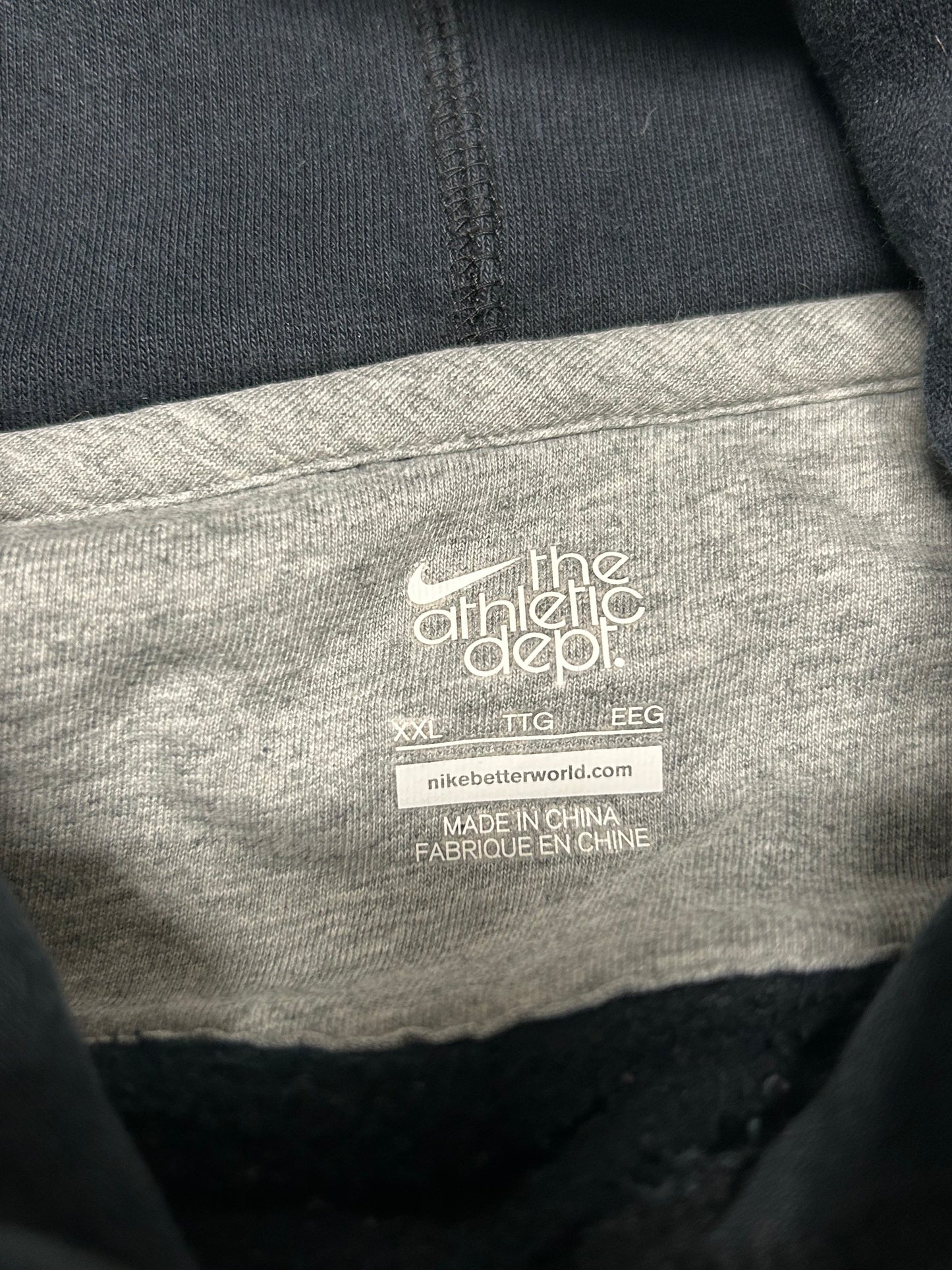 Nike spell out hoodie (XXL)