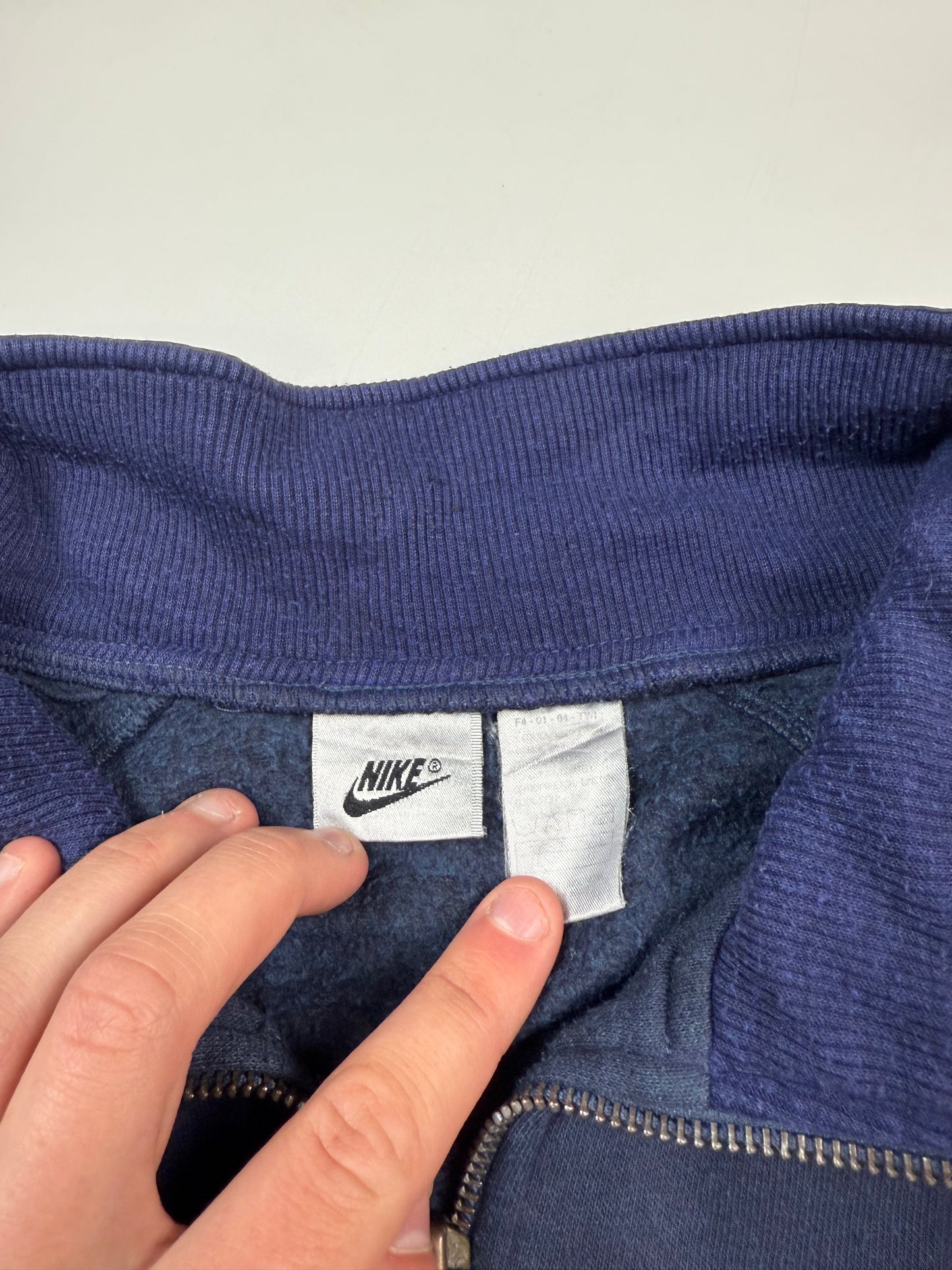 Vintage 90s Nike air quarter zip sweatshirt (L)
