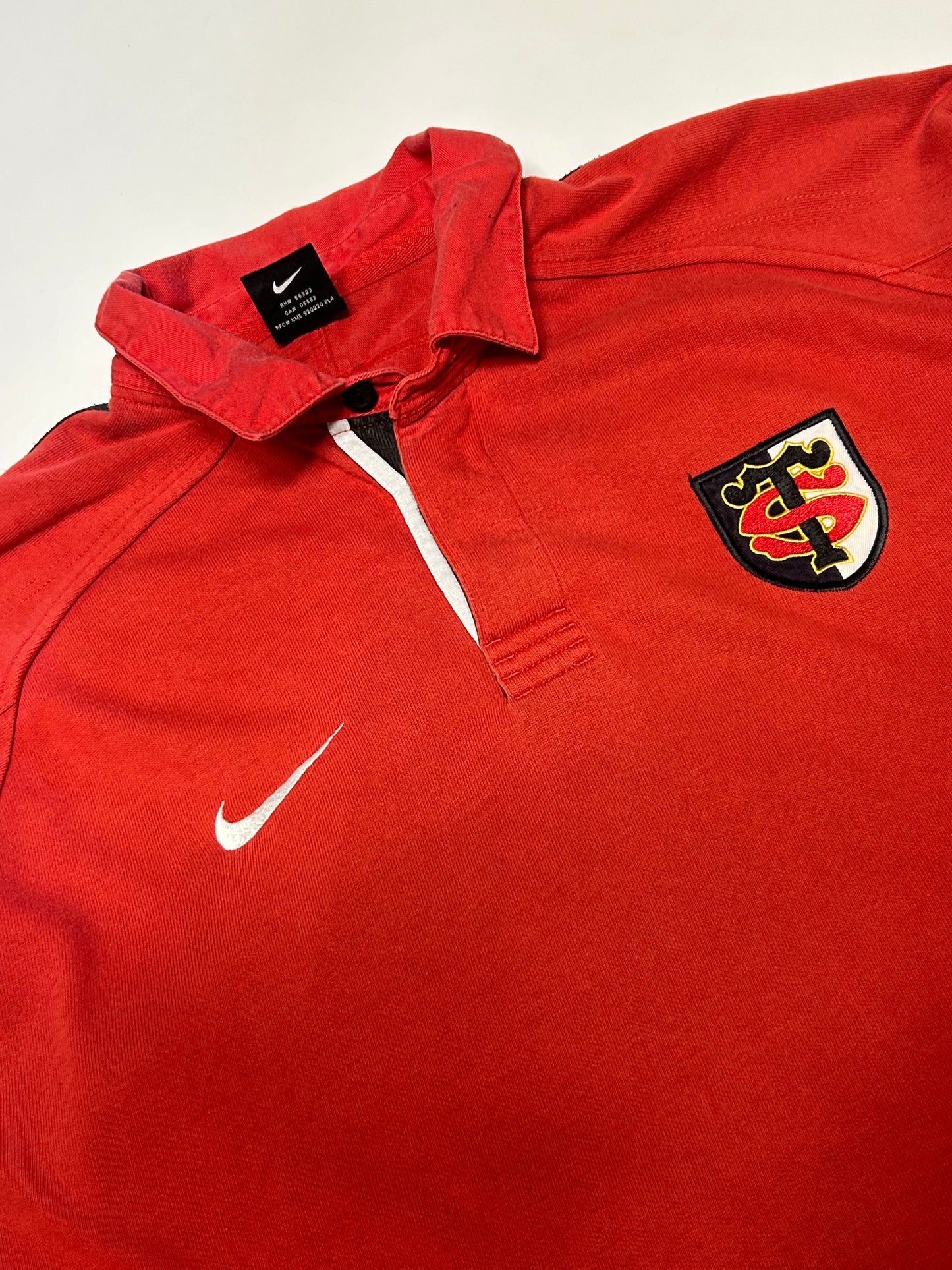 Vintage 90s Stade Toulouse Nike rugby shirt (XL)