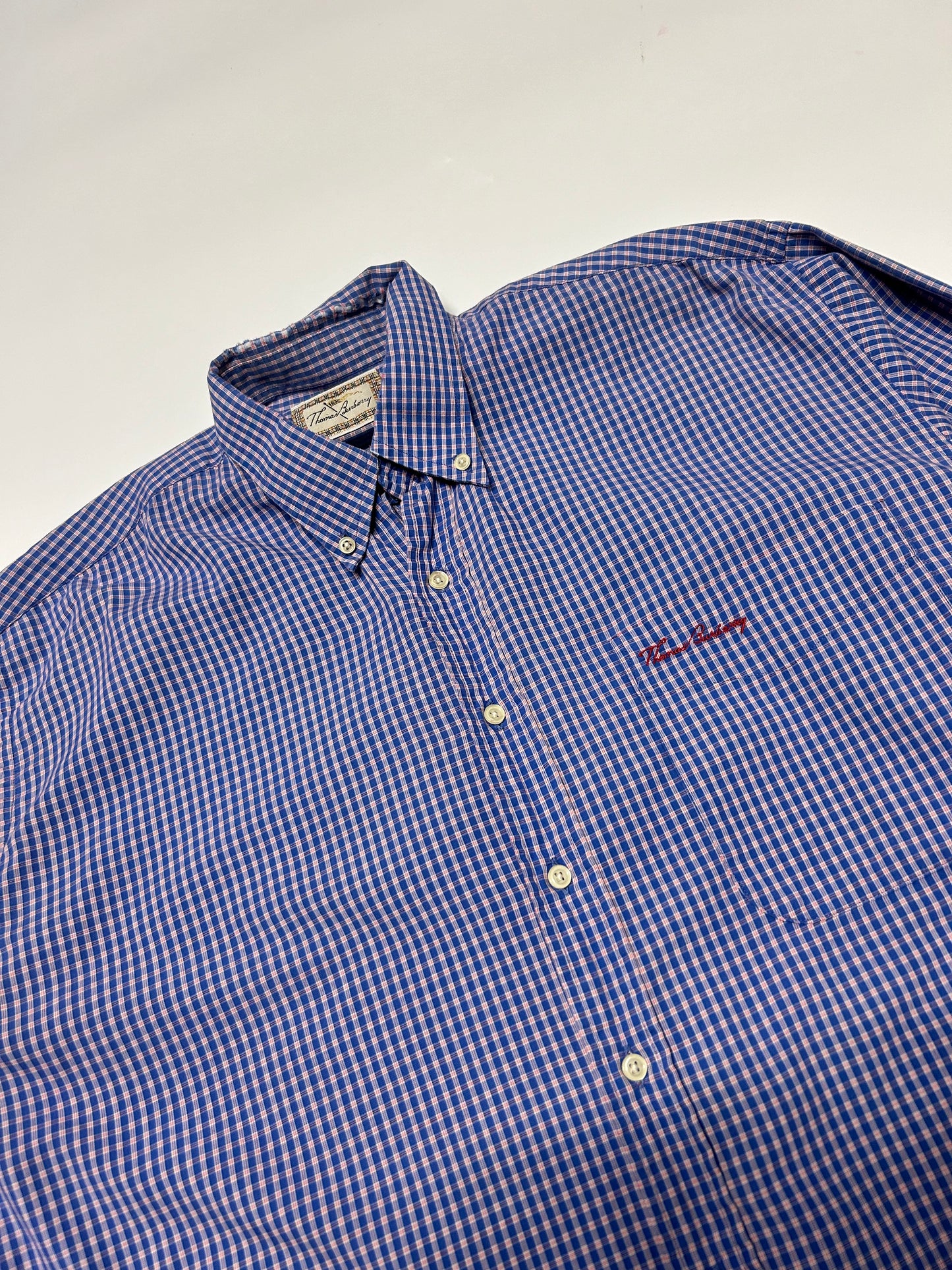 Vintage Burberry check shirt (M)