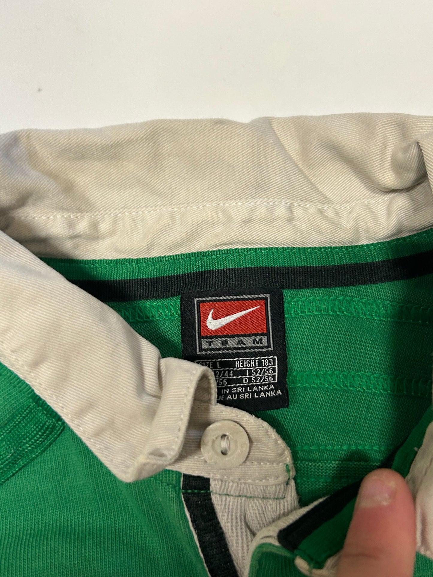 Vintage Ireland 1999/2000 Nike rugby shirt (L)