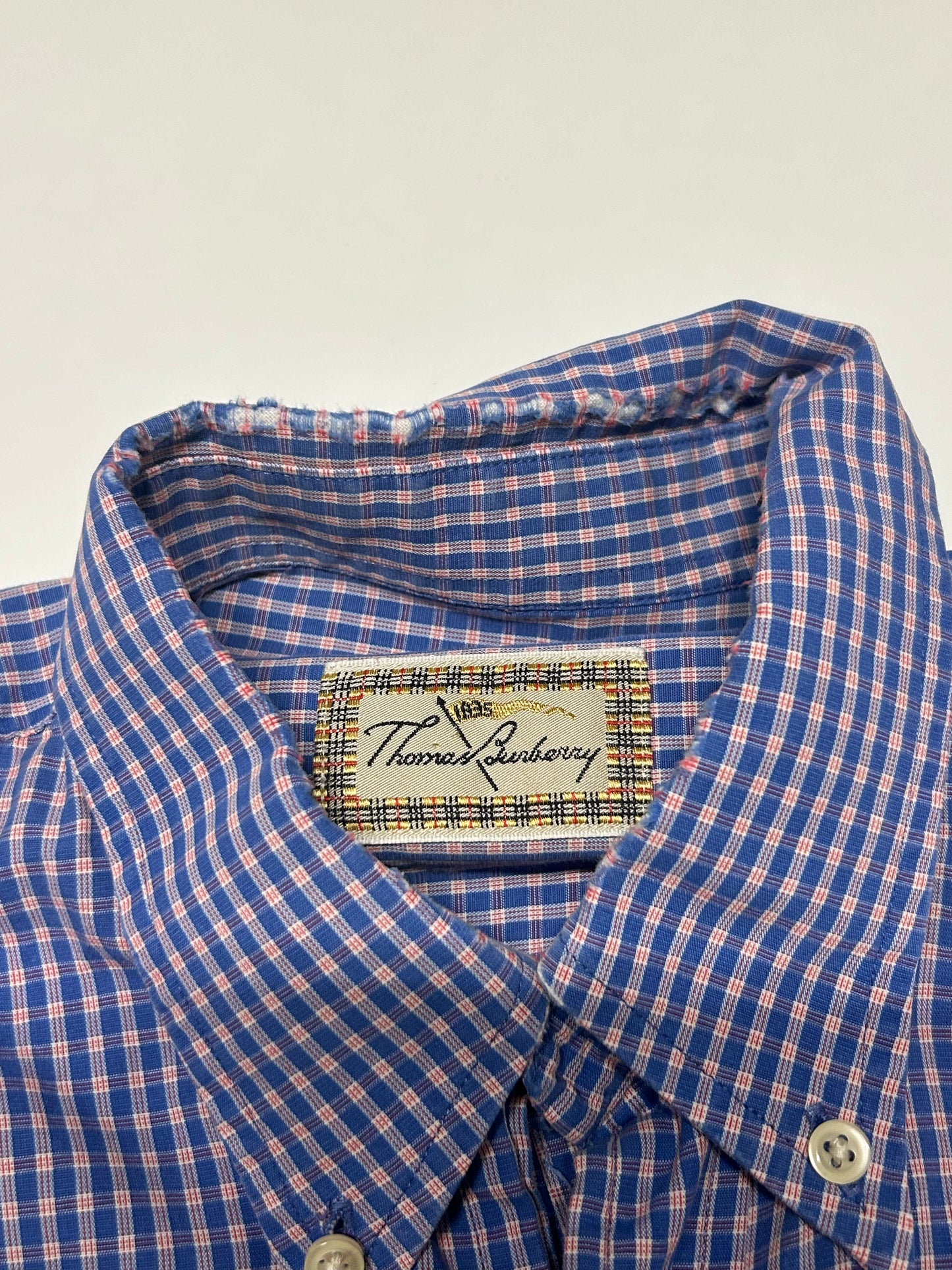 Vintage Burberry check shirt (M)