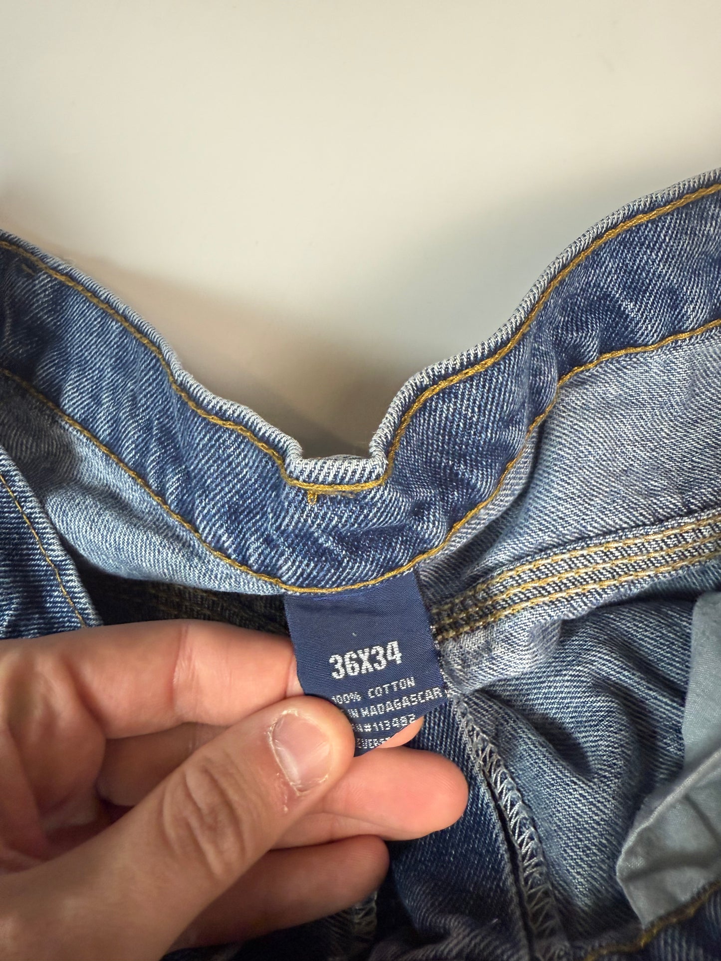 Vintage baggy carpenter jeans (W34)